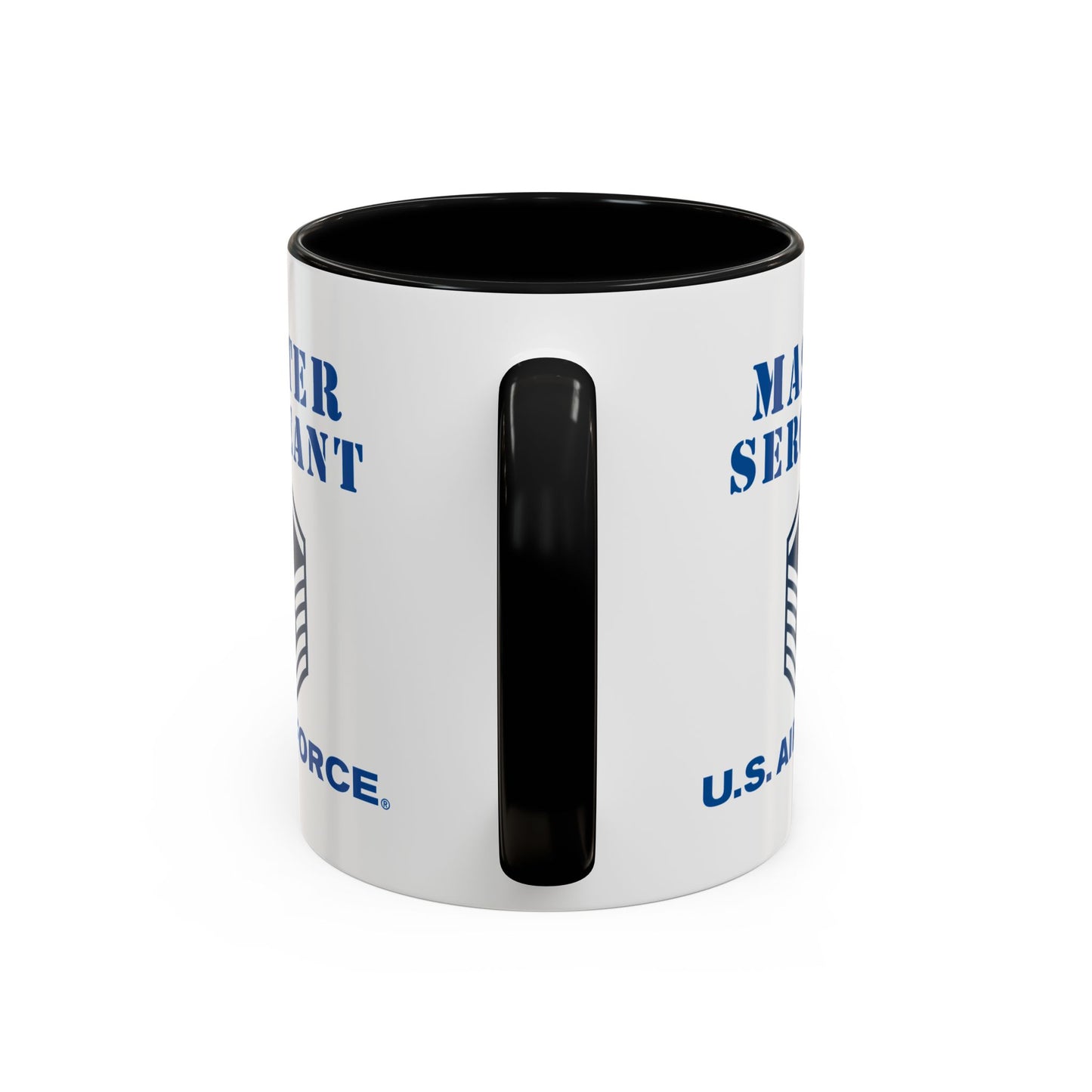 Accent Coffee Mug (11oz & 15oz) - USAF - Master Sergeant (E7a) - 2020 - US Air Force w Text X 300