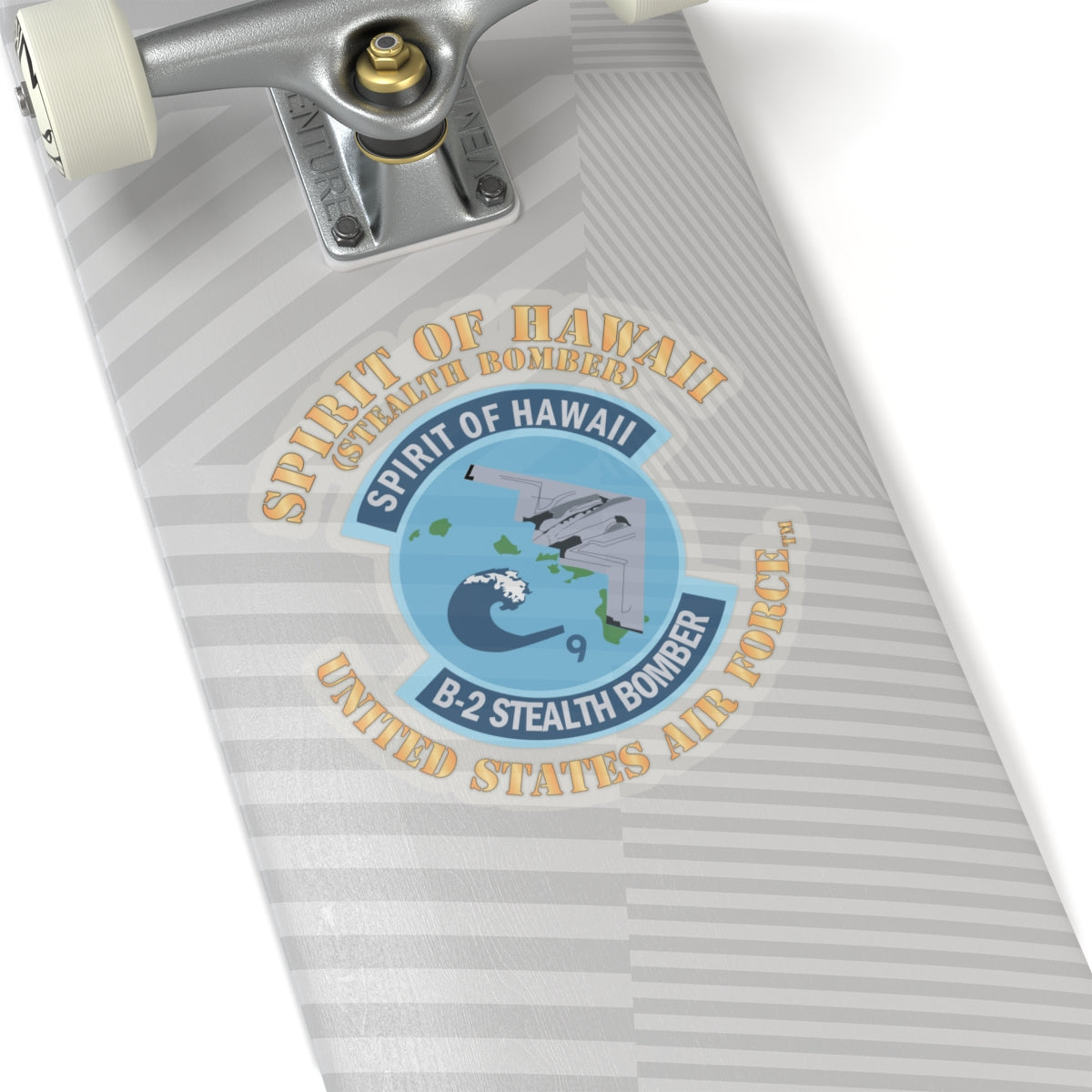 Kiss-Cut Stickers - USAF - B2 - Spirit of Hawaii - Stealth Bomber X 300