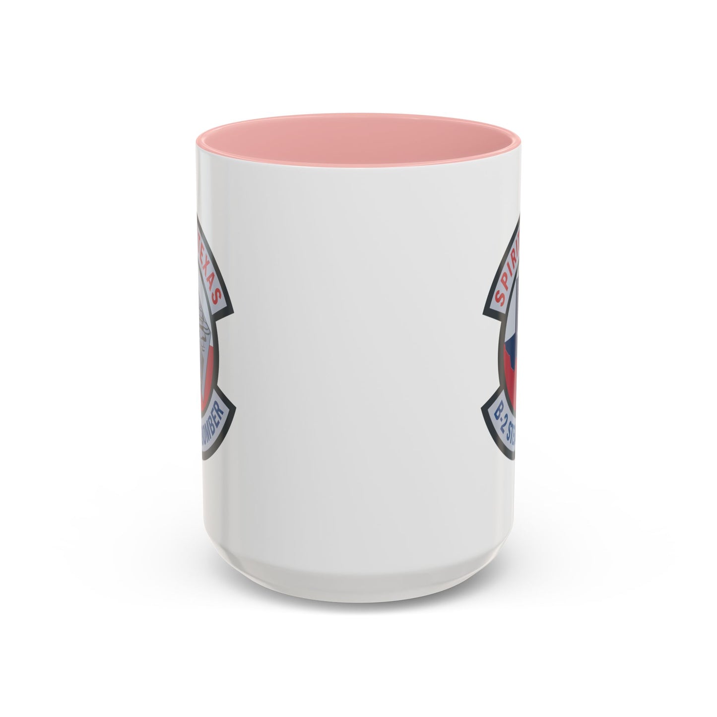 Accent Coffee Mug (11oz & 15oz) - USAF - B2 - Spirit of Texas - Stealth Bomber wo txt X 300