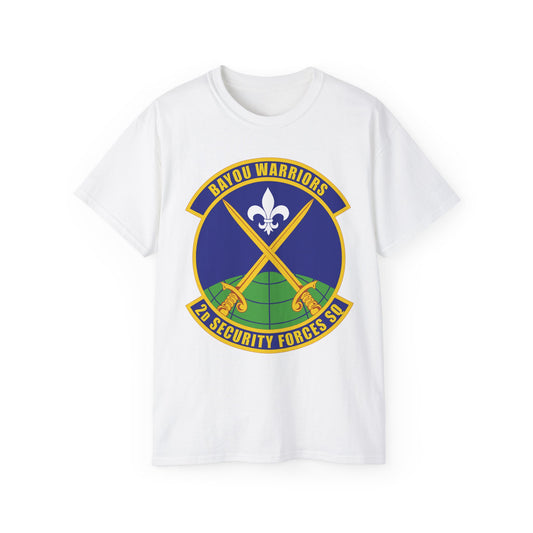 Unisex Ultra Cotton Tee - USAF - 2nd Security Forces Squadron wo txt