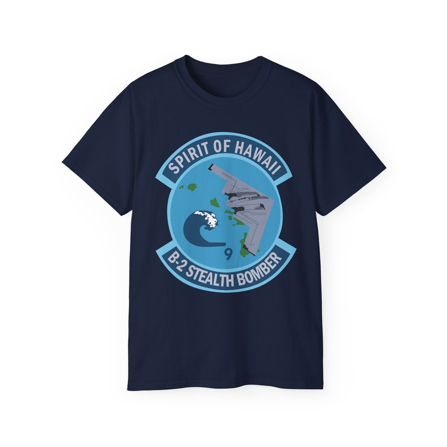 Unisex Ultra Cotton Tee - USAF - B2 - Spirit of Hawaii - Stealth Bomber wo txt X 300