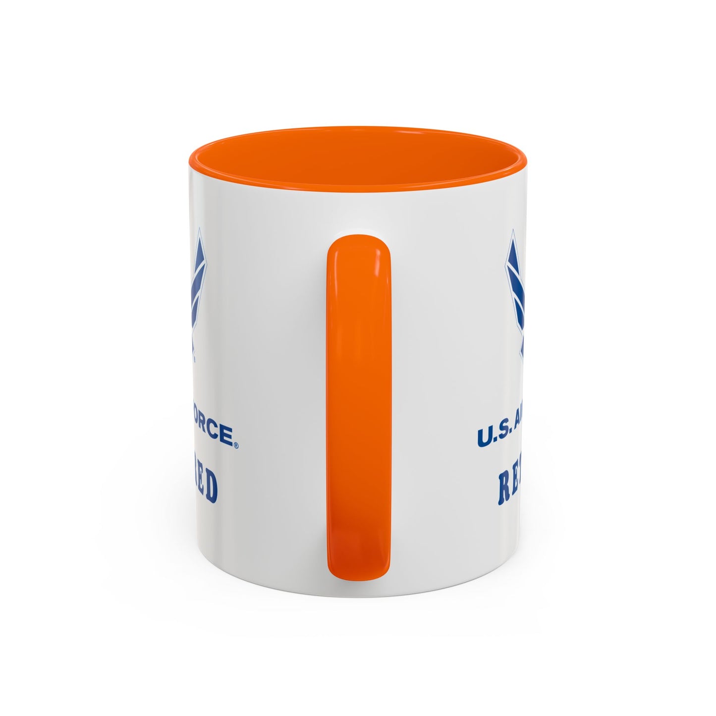 Accent Coffee Mug (11oz & 15oz) - USAF - Air Force - Retired X 300