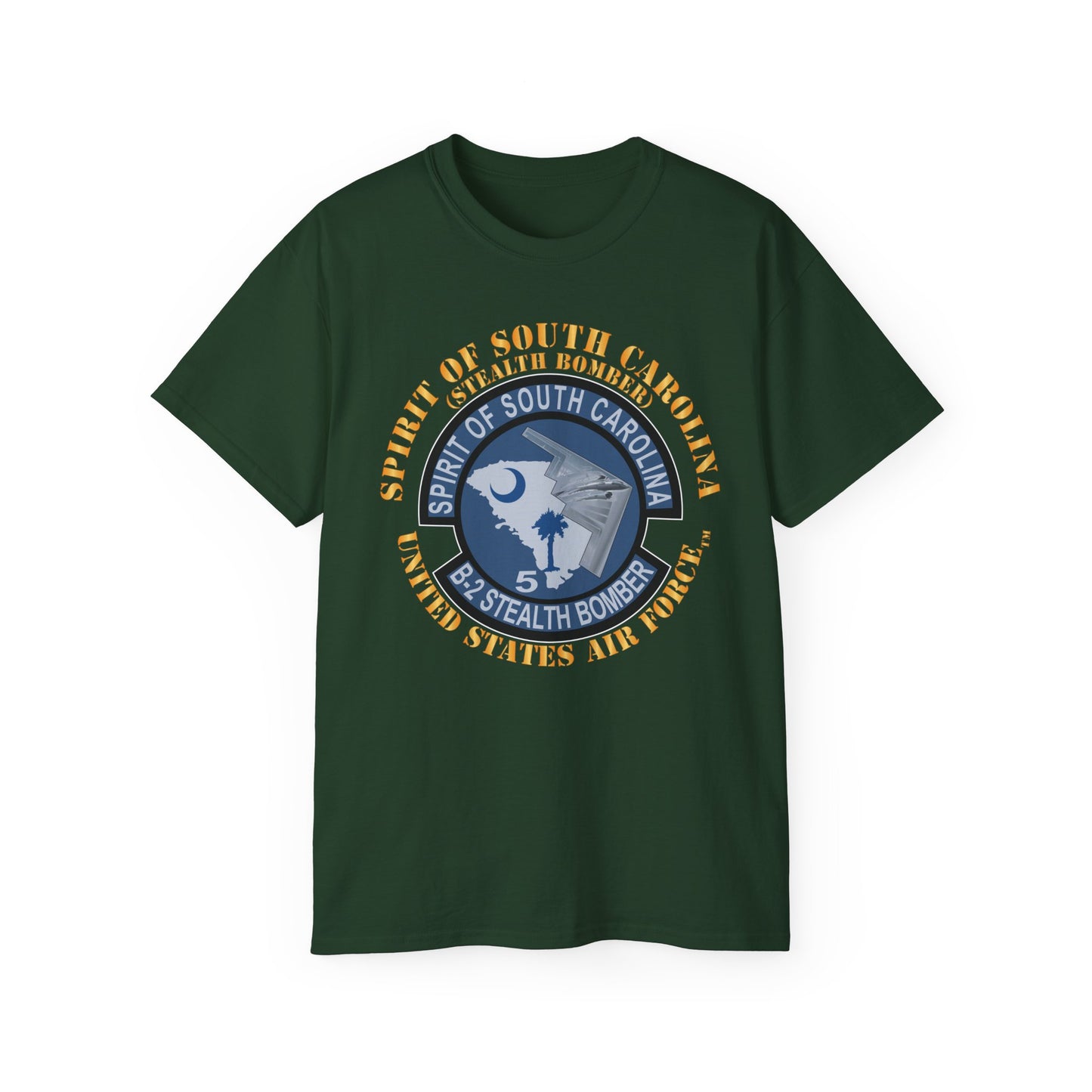 Unisex Ultra Cotton Tee - USAF - B2 - Spirit of South Carolina Stealth Bomber X 300