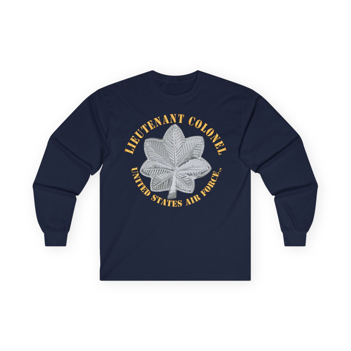 Unisex Ultra Cotton Long Sleeve Tee - USAF - Lieutenant Colonel - LTC - TM X 300