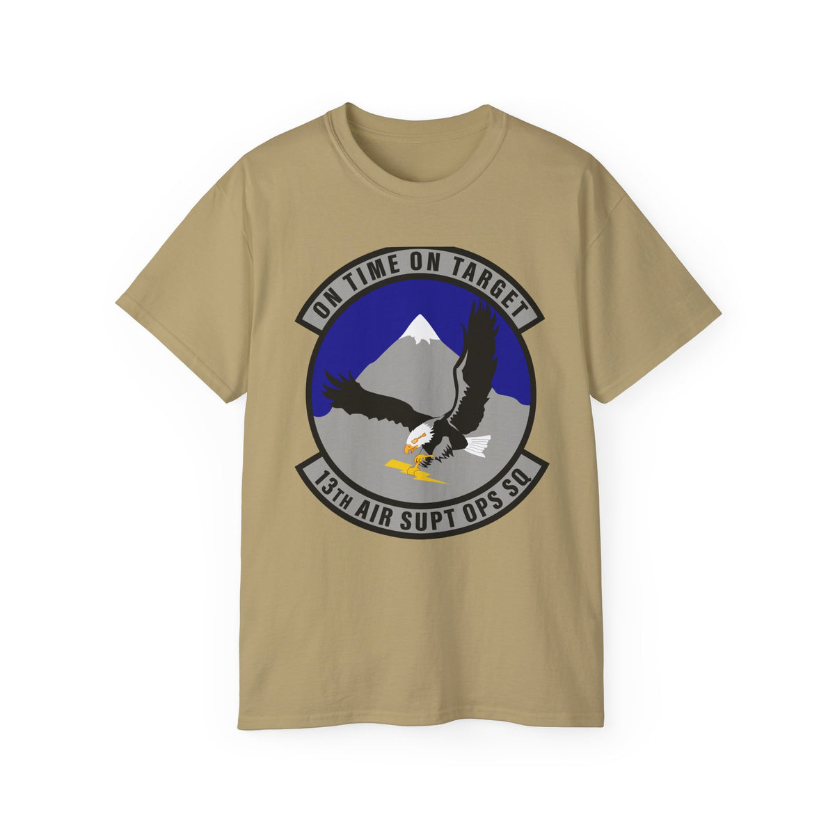 Unisex Ultra Cotton Tee - USAF - 13th Air Support Operations Squadron wo txt
