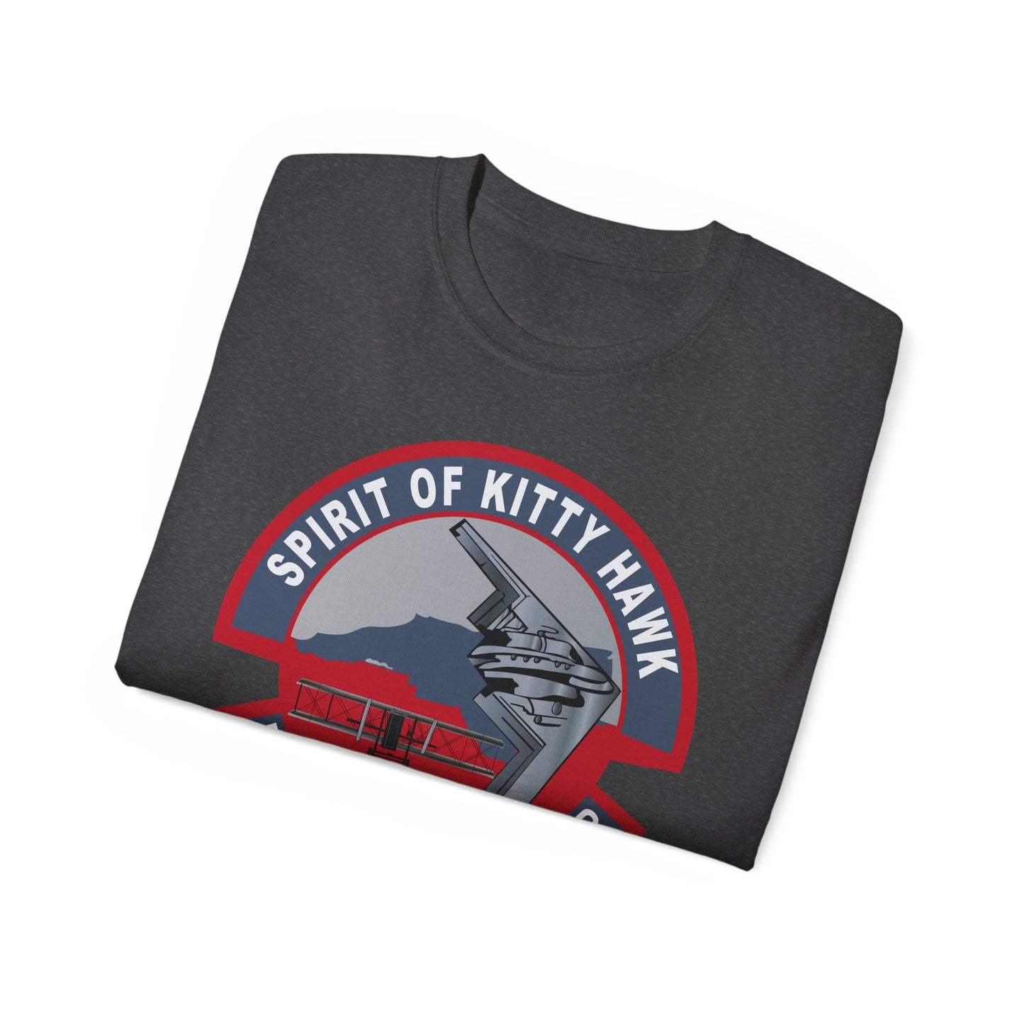 Unisex Ultra Cotton Tee -USAF - B2 - Spirit of Kitty Hawk - Stealth Bomber wo txt X 300