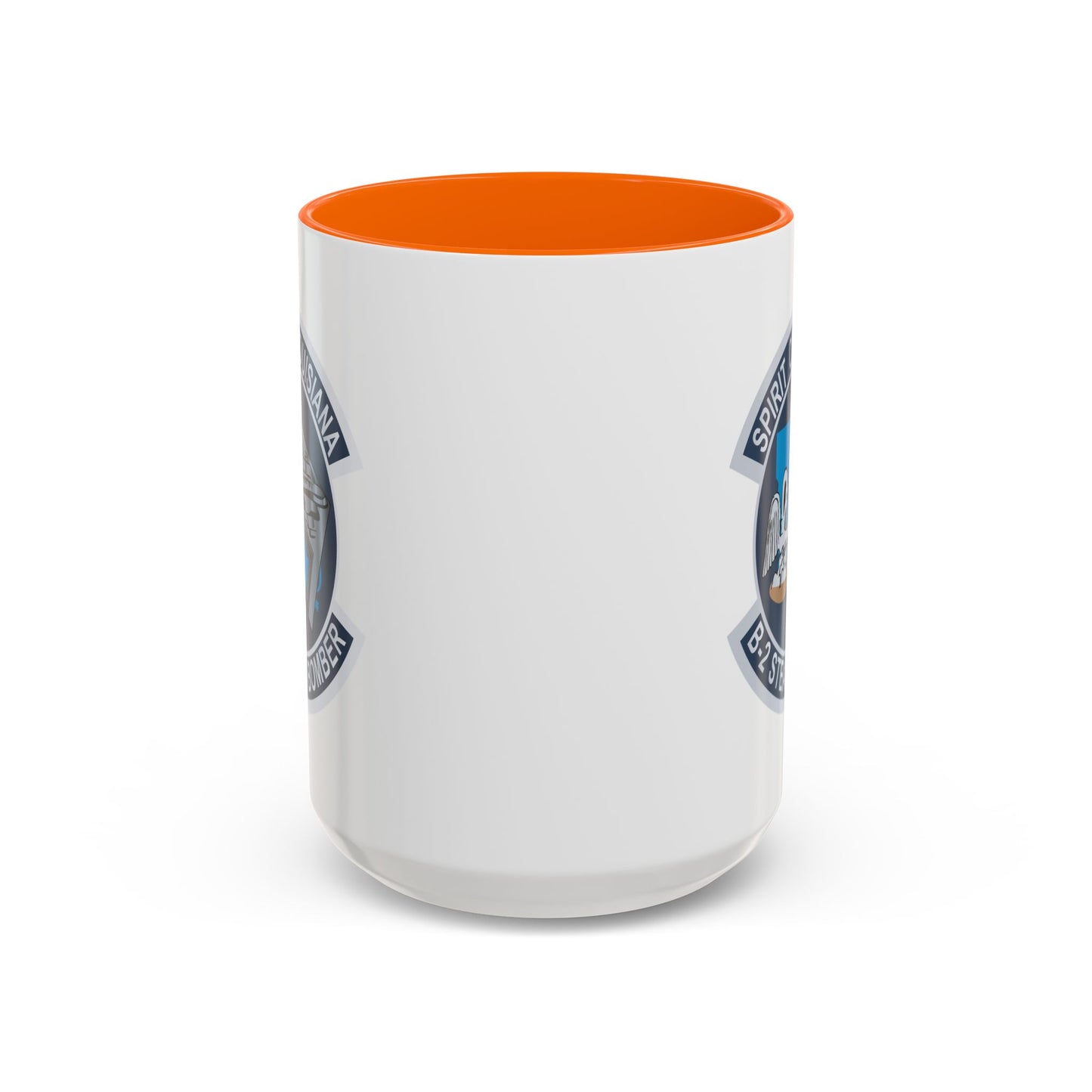 Accent Coffee Mug (11oz & 15oz) - USAF - B2 - Spirit of Louisiana - Stealth Bomber wo txt X 300