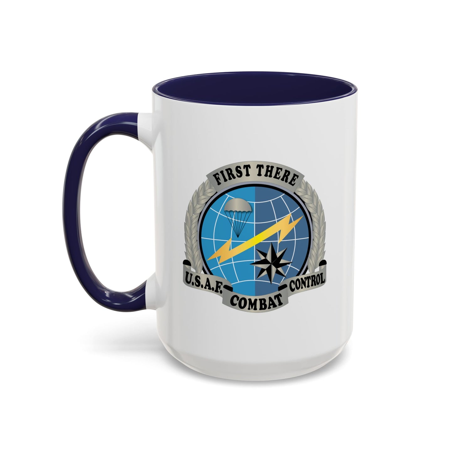 Accent Coffee Mug (11oz & 15oz) - USAF - Combat Controller Badge No Txt  X 300