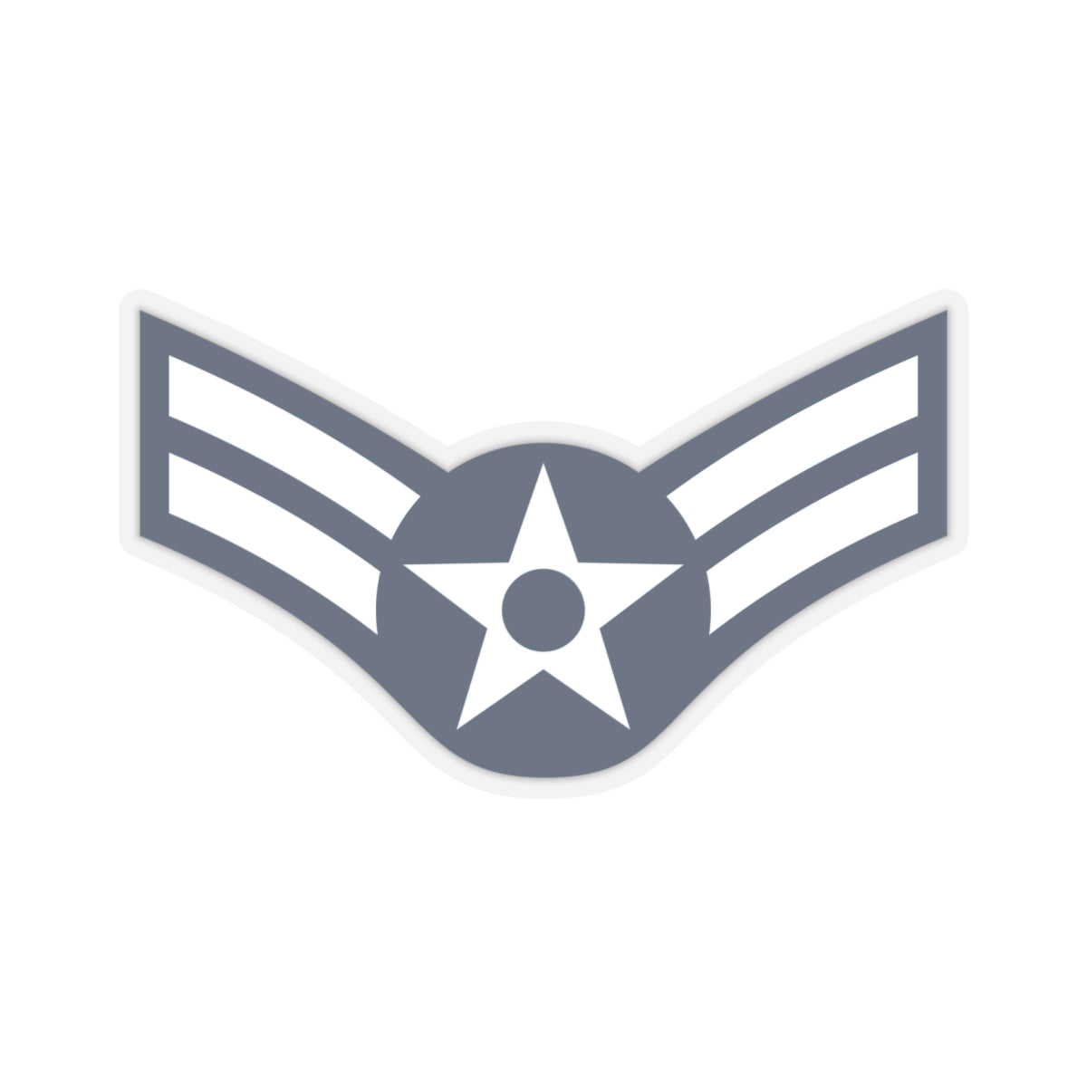 Kiss-Cut Stickers - USAF - Airman - First Class (E3) - 2020