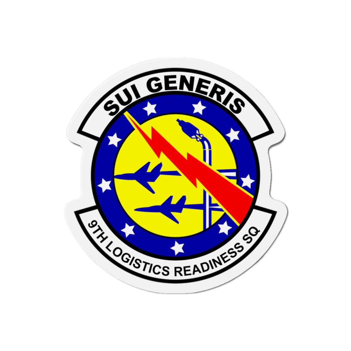 Die-Cut Magnet - USAF - 9th Logistics Readiness Squadron wo txt X 300