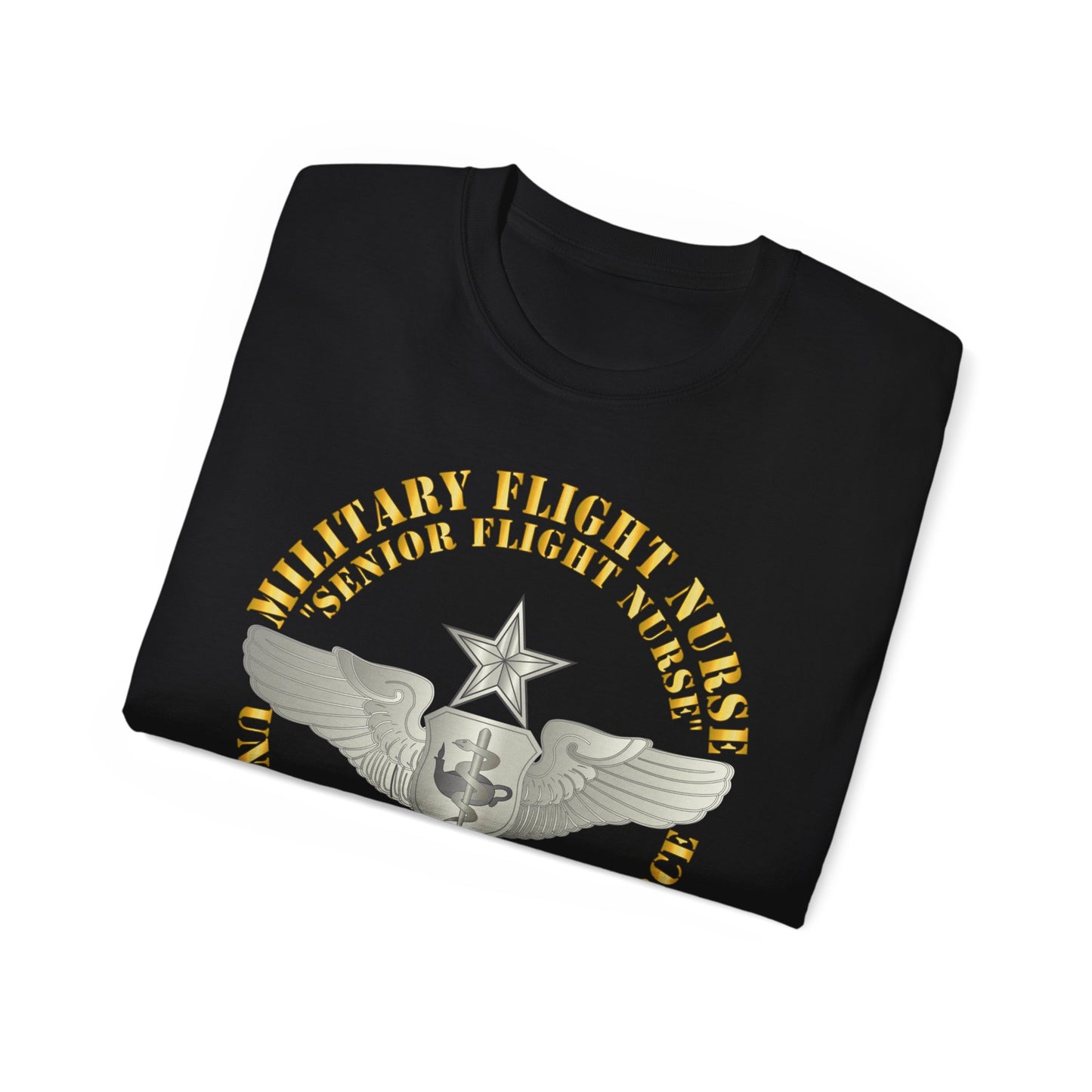 Unisex Ultra Cotton Tee - USAF - Military Flight Nurse - Flight Nurse - Senior