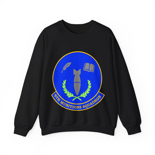 Crewneck Sweatshirt - USAF - 9th Munitions Squadron wo txt X 300