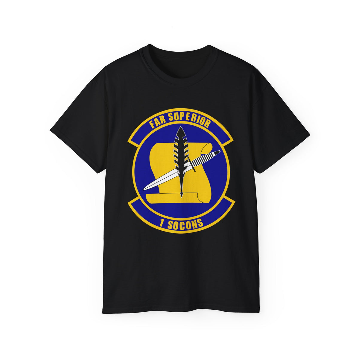 Unisex Ultra Cotton Tee - USAF - 1st Special Operations Contracting Sq wo txt X 300