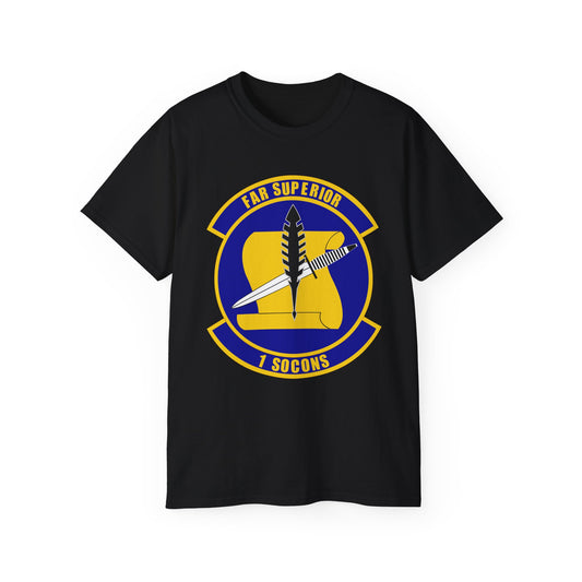 Unisex Ultra Cotton Tee - USAF - 1st Special Operations Contracting Sq wo txt X 300
