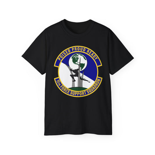 Unisex Ultra Cotton Tee - USAF - 11th Force Support Squadron wo txt
