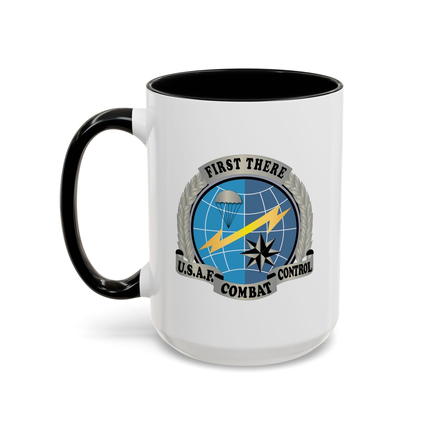 Accent Coffee Mug (11oz & 15oz) - USAF - Combat Controller Badge No Txt  X 300