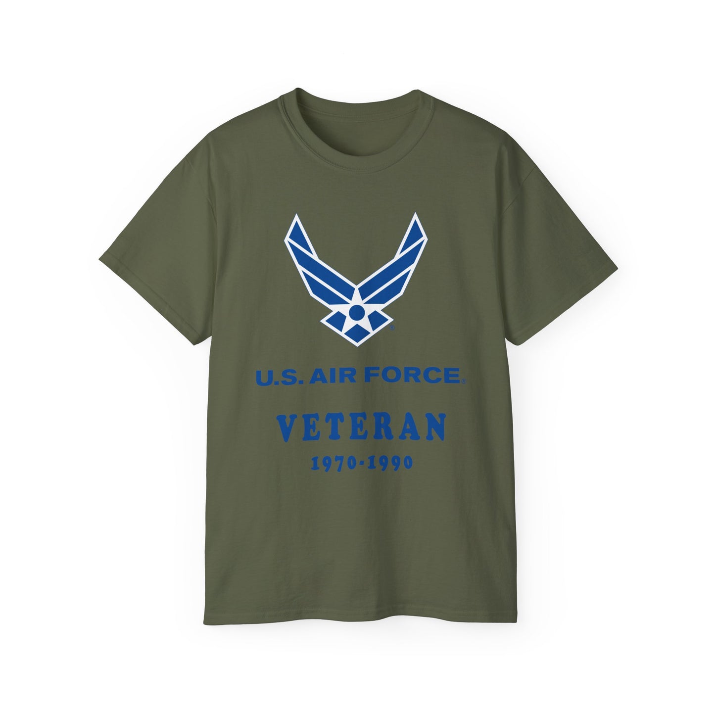 Unisex Ultra Cotton Tee - USAF - Air Force - Veteran w years