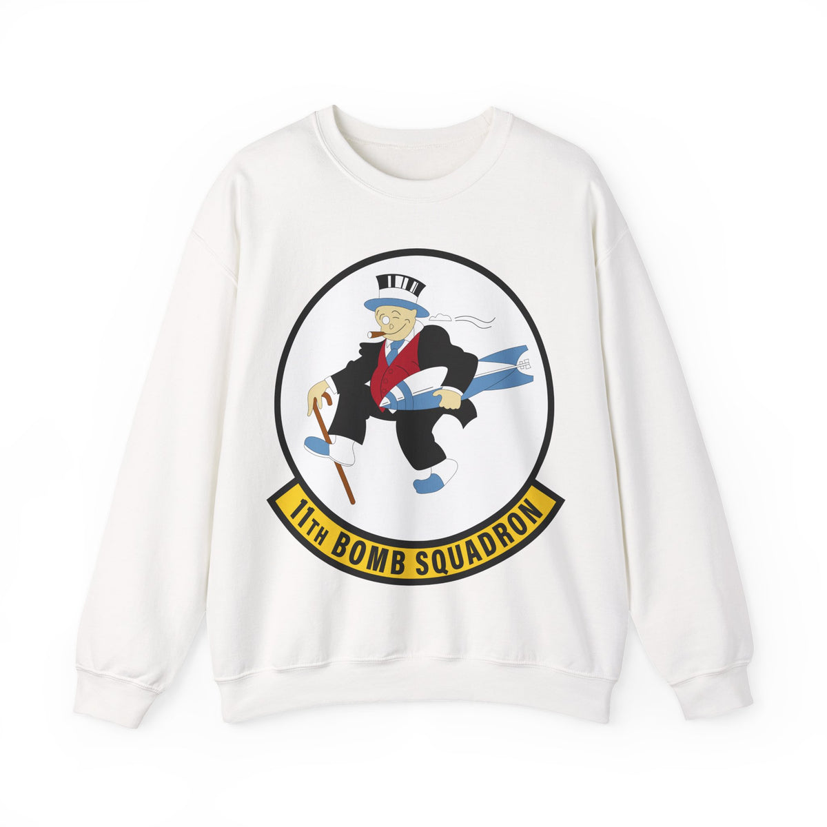 Crewneck Sweatshirt - USAF - 11th Bomb Squadron wo txt