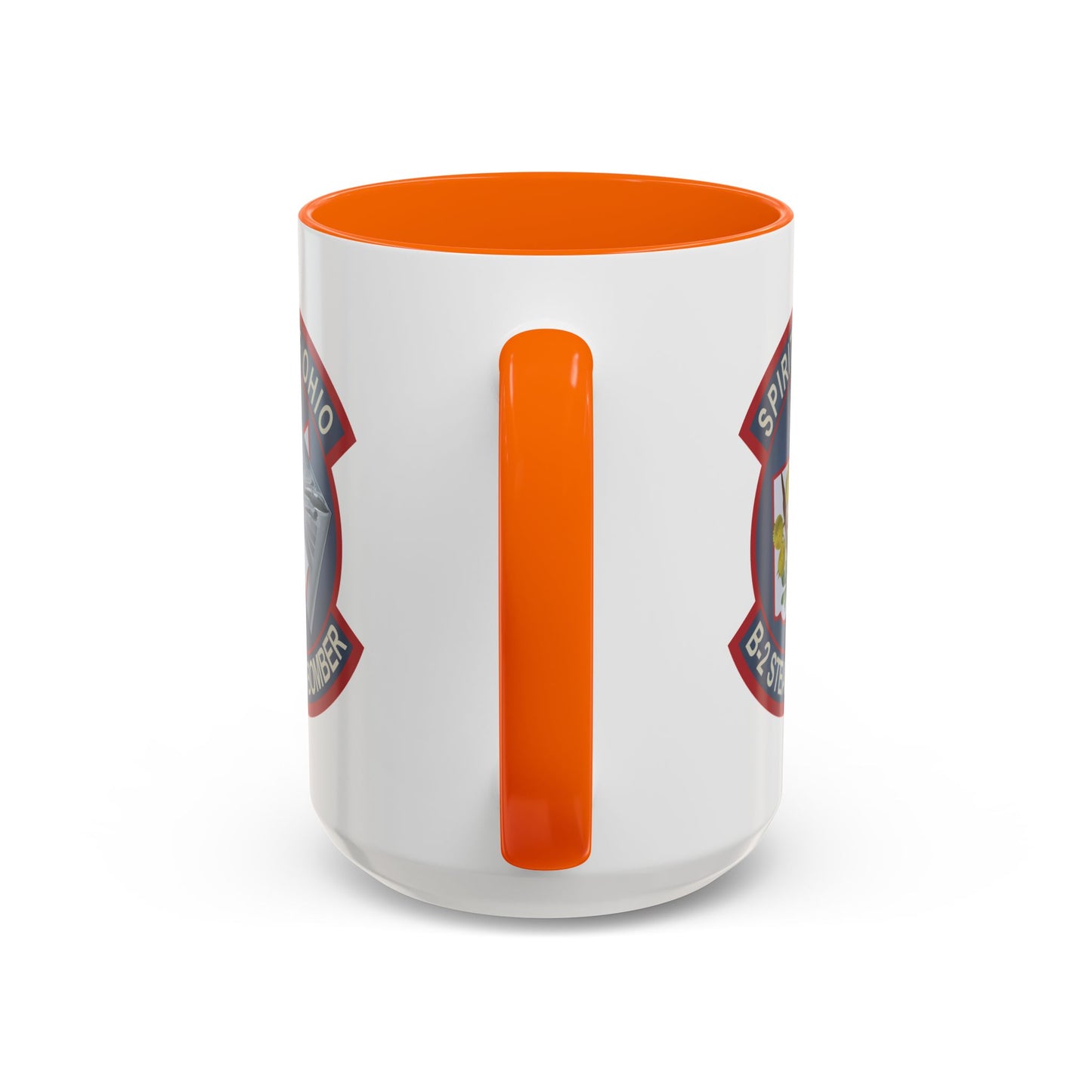 Accent Coffee Mug (11oz & 15oz) - USAF - B2 - Spirit of Ohio - Stealth Bomber wo txt X 300