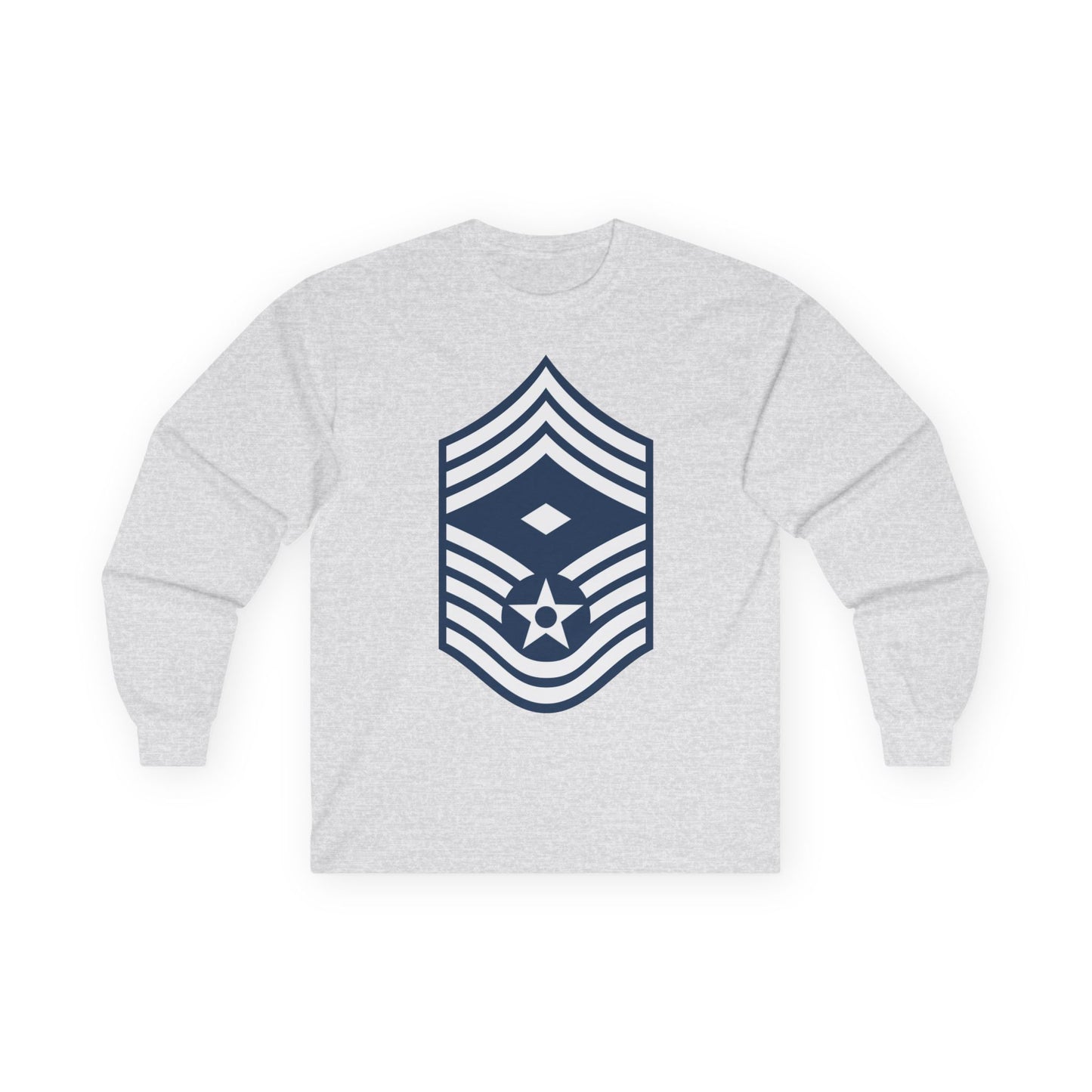 Unisex Ultra Cotton Long Sleeve Tee - USAF - First Sergeant (E9b) - 2020