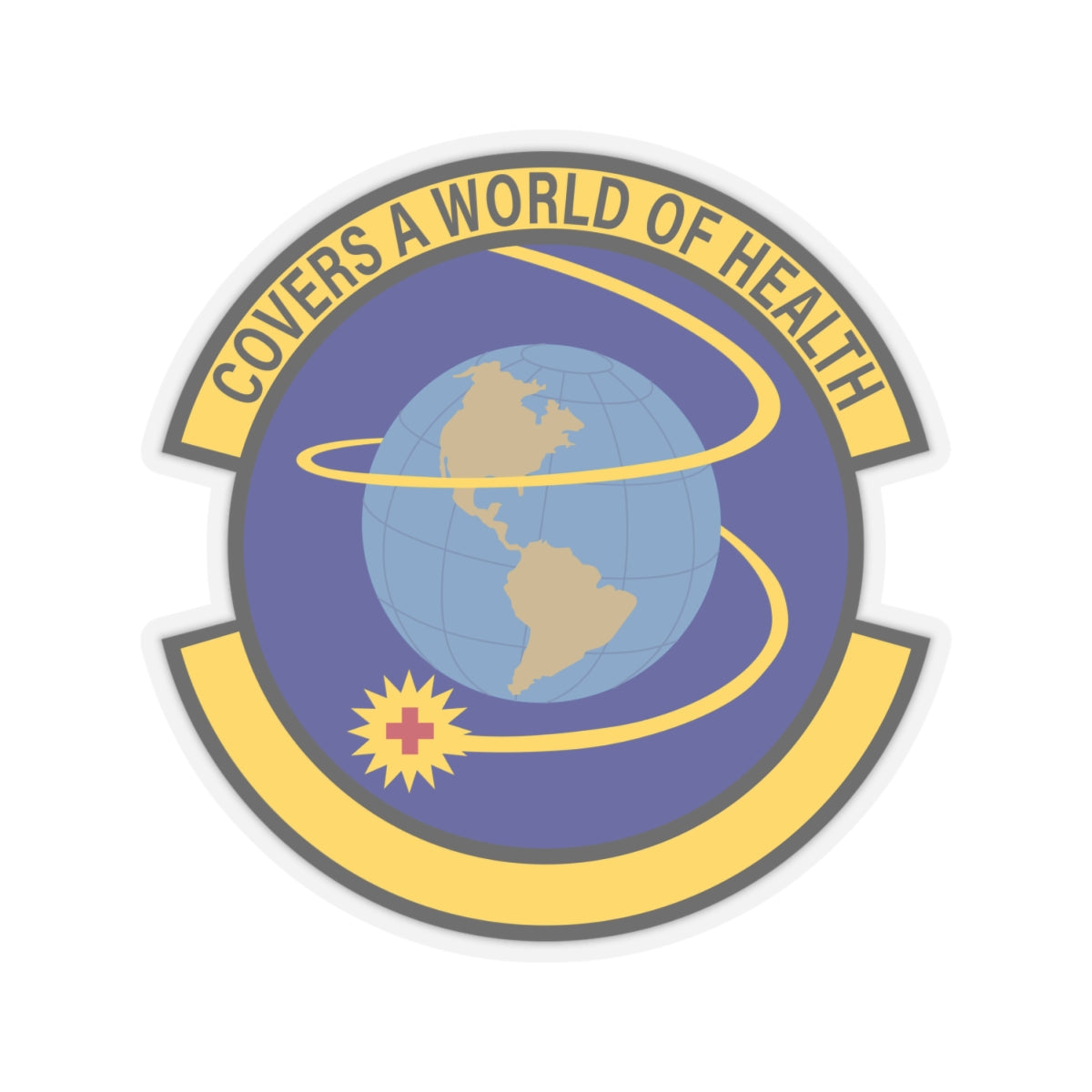 Kiss-Cut Stickers - USAF - 4th Operational Medical Readiness Sq wo txt X 300