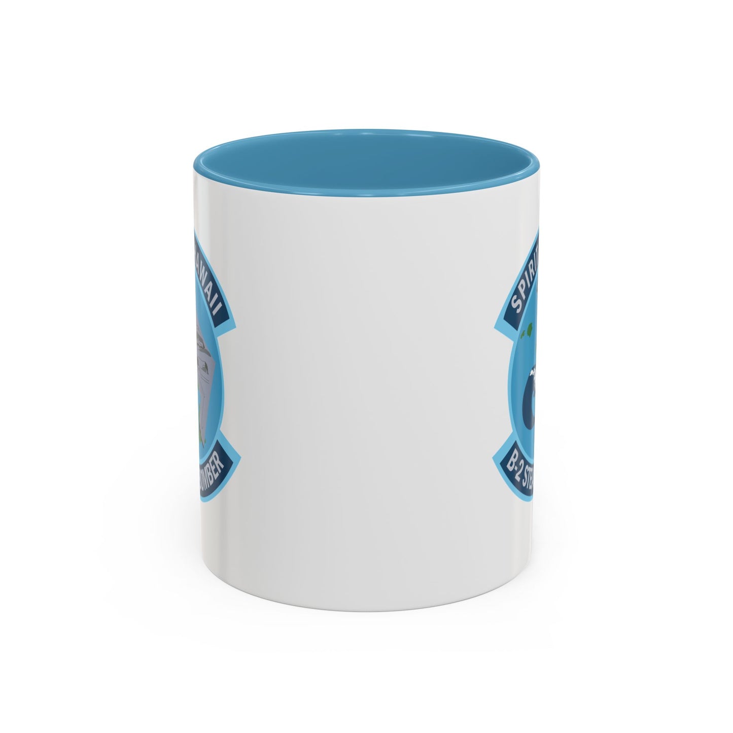 Accent Coffee Mug (11oz & 15oz) - USAF - B2 - Spirit of Hawaii - Stealth Bomber wo txt X 300