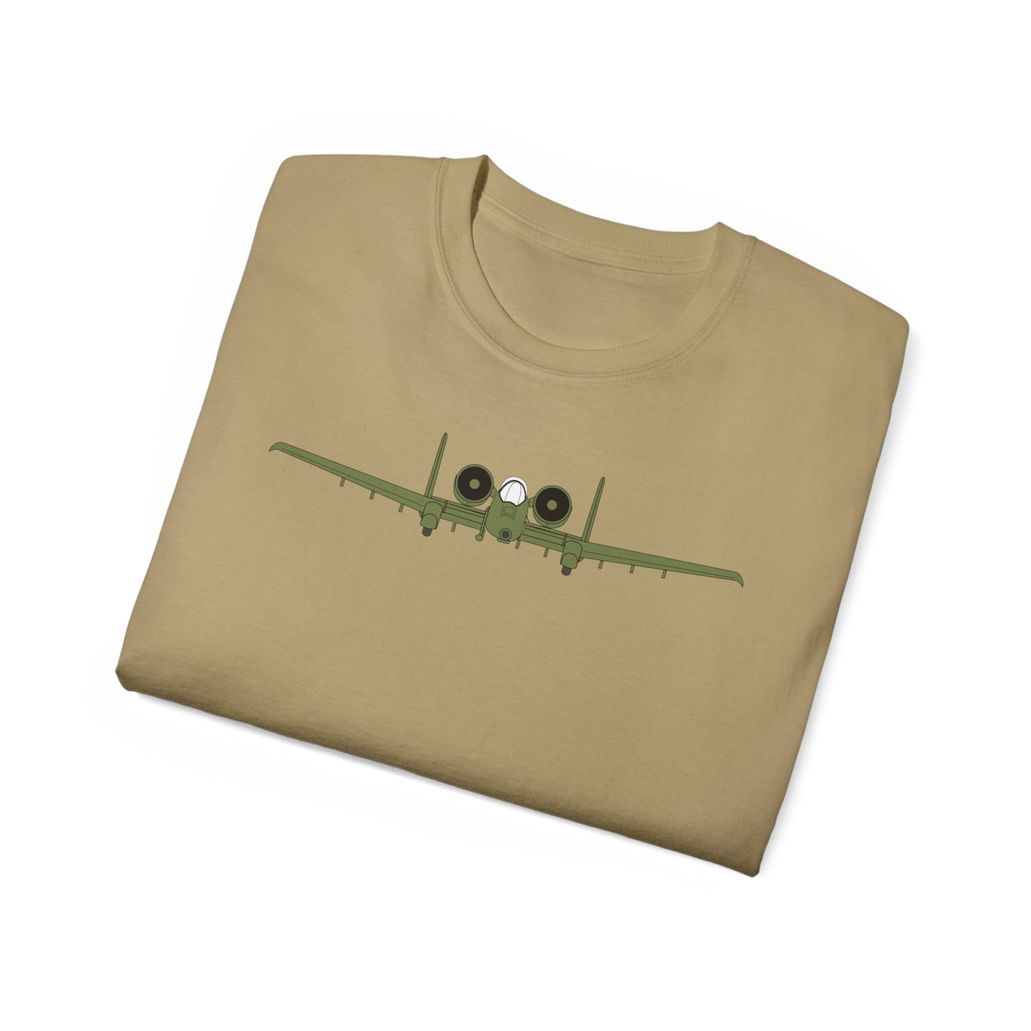 Unisex Ultra Cotton Tee - Aircraft - USAF - A-10 Thunderbolt II - Front X 300