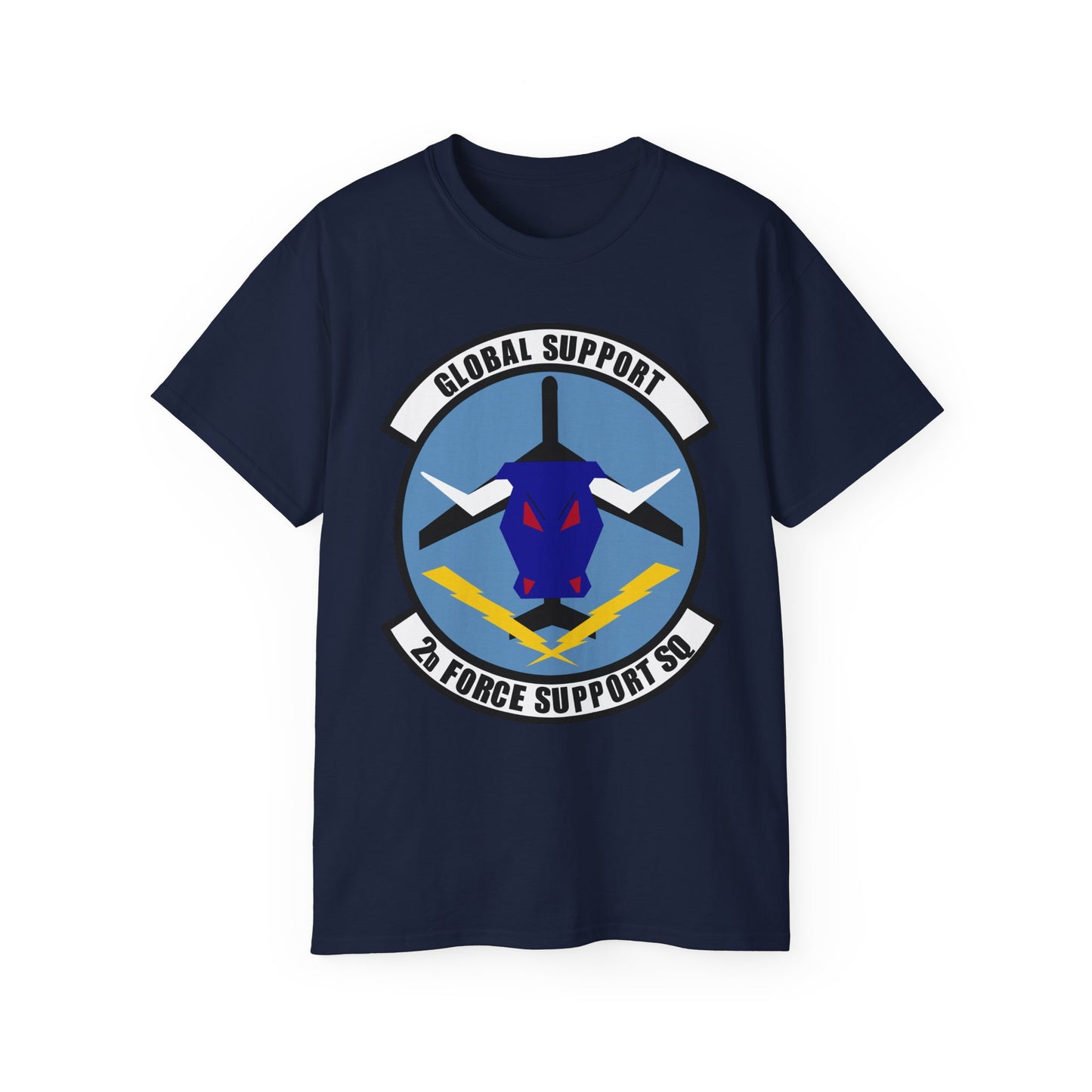 Unisex Ultra Cotton Tee - USAF - 2d  Force Support Squadron wo txt