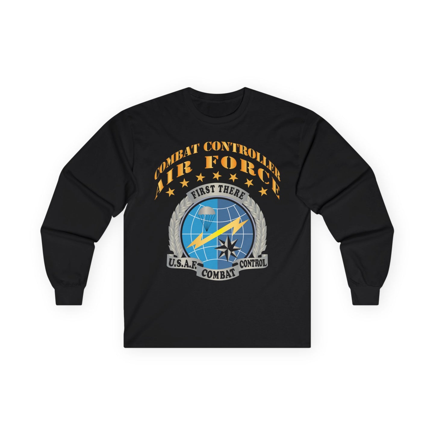 Unisex Ultra Cotton Long Sleeve Tee - USAF - Combat Controller X 300