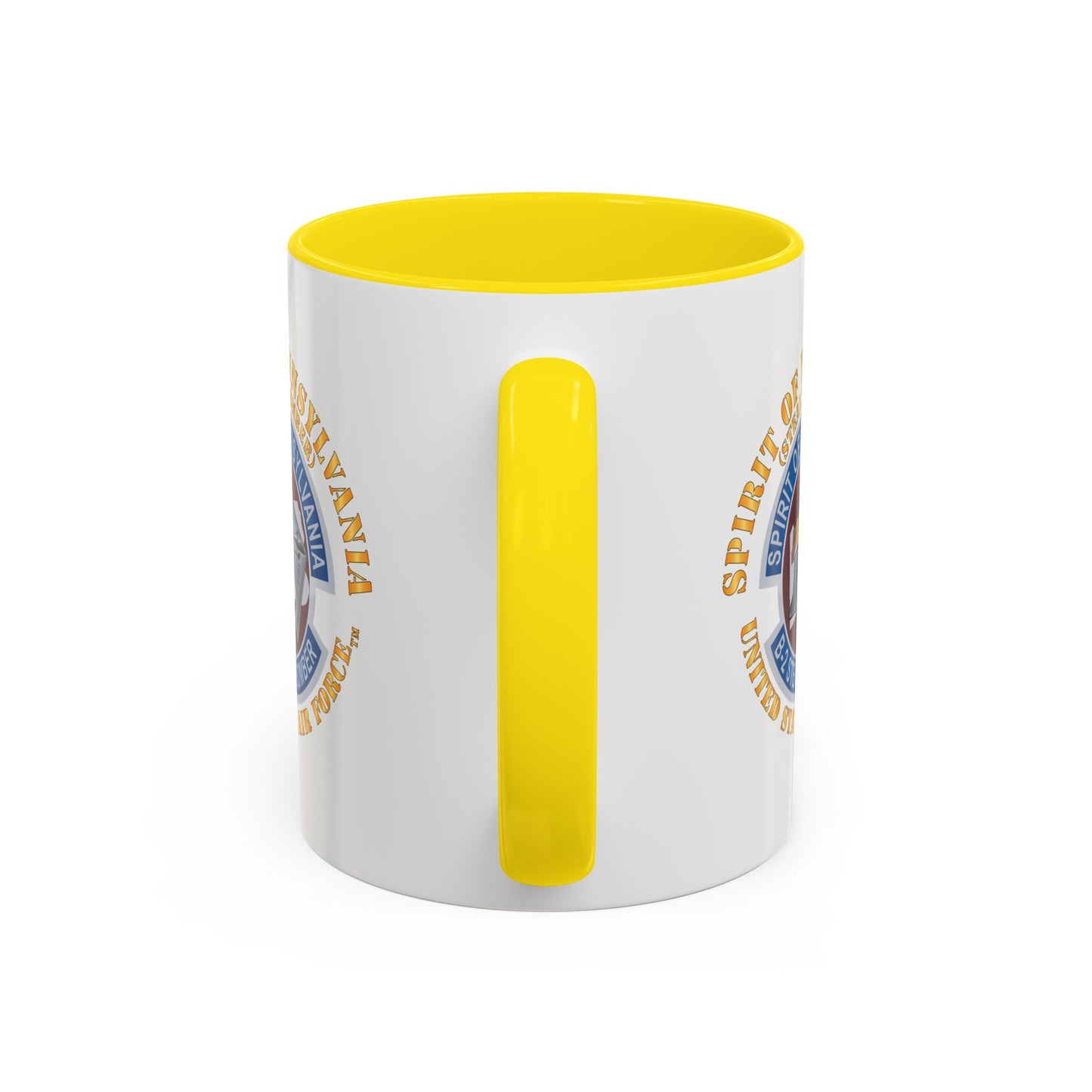 Accent Coffee Mug (11oz & 15oz) - USAF - B2 - Spirit of Pennsylvania Stealth Bomber X 300