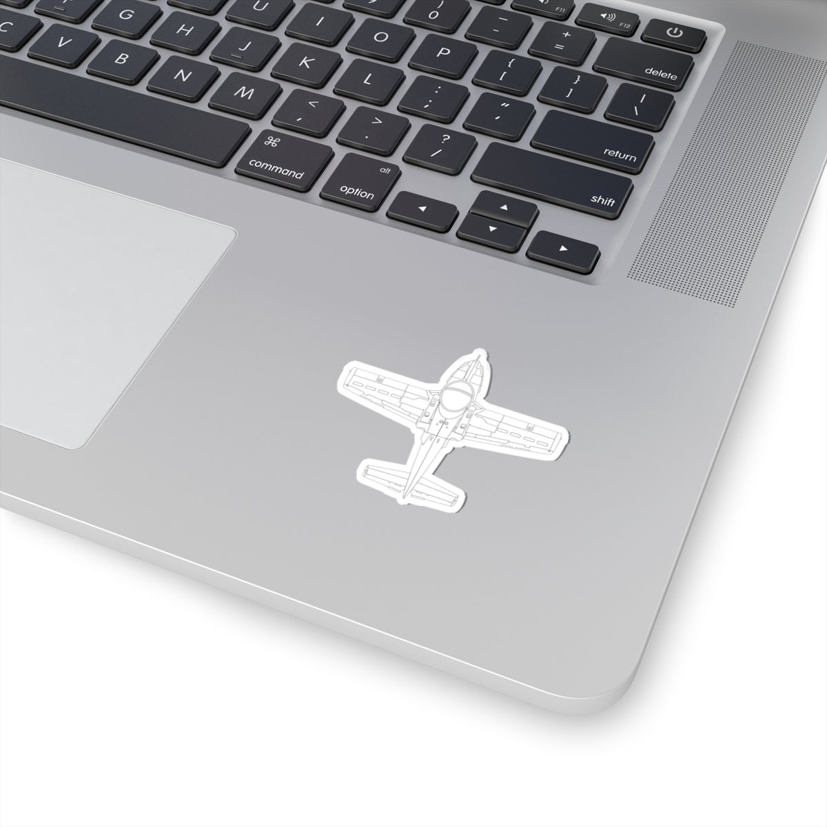 Kiss-Cut Stickers - Aircraft - T-37-Trainer - Top - LA X 300