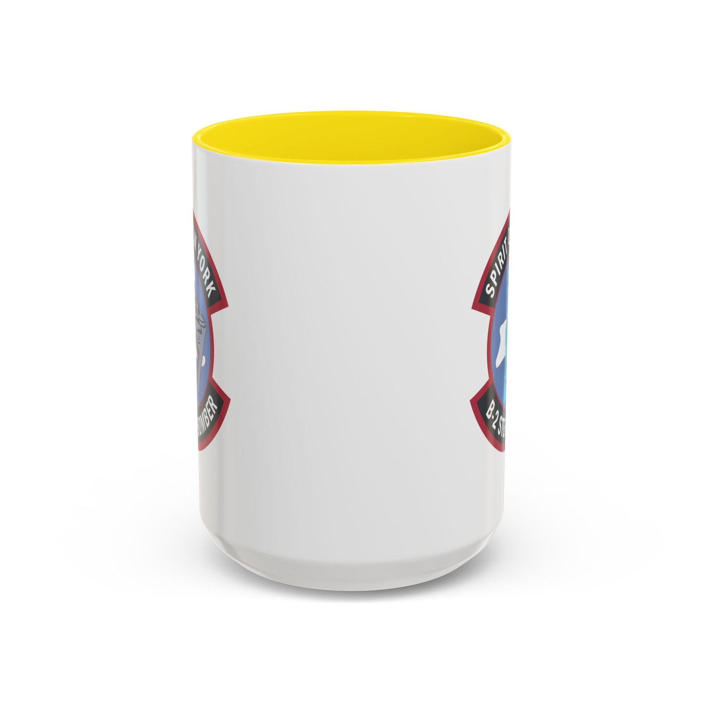 Accent Coffee Mug (11oz & 15oz) - USAF - B2 - Spirit of New York - Stealth Bomber wo txt X 300