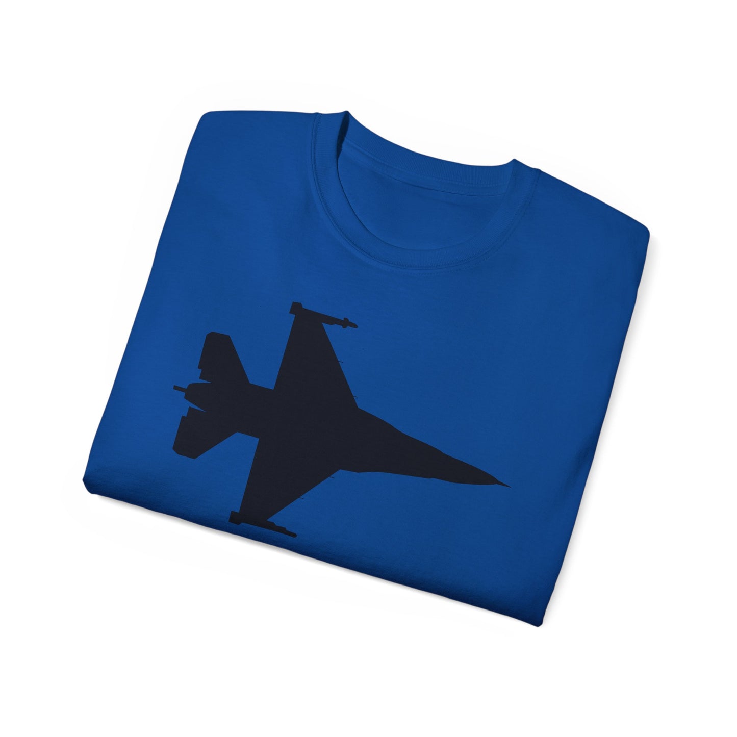 Unisex Ultra Cotton Tee - Aircraft - F-16 -Top - Silhouette - wo Txt X 300