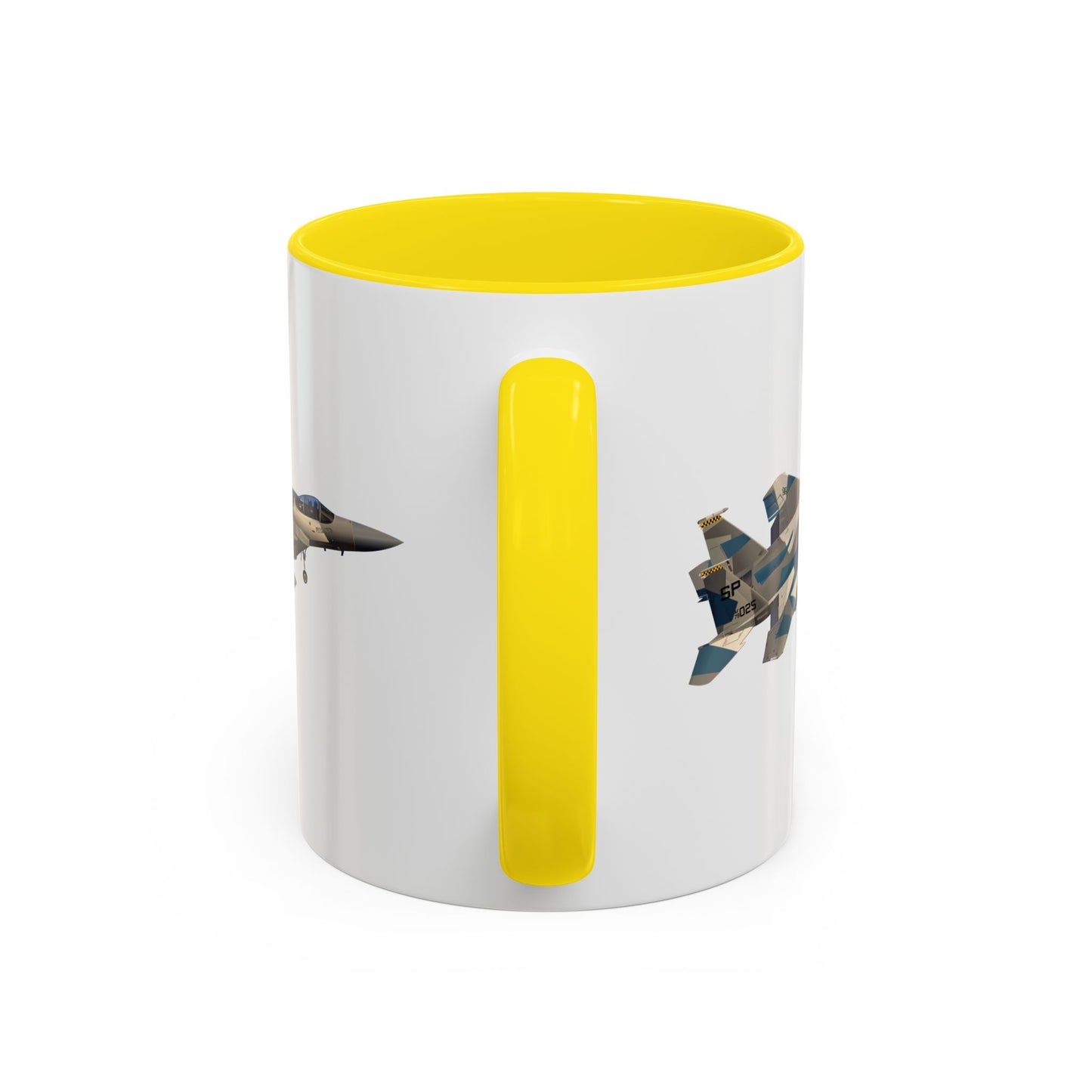 Accent Coffee Mug (11oz & 15oz) - USAF - F15 Eagle wo txt