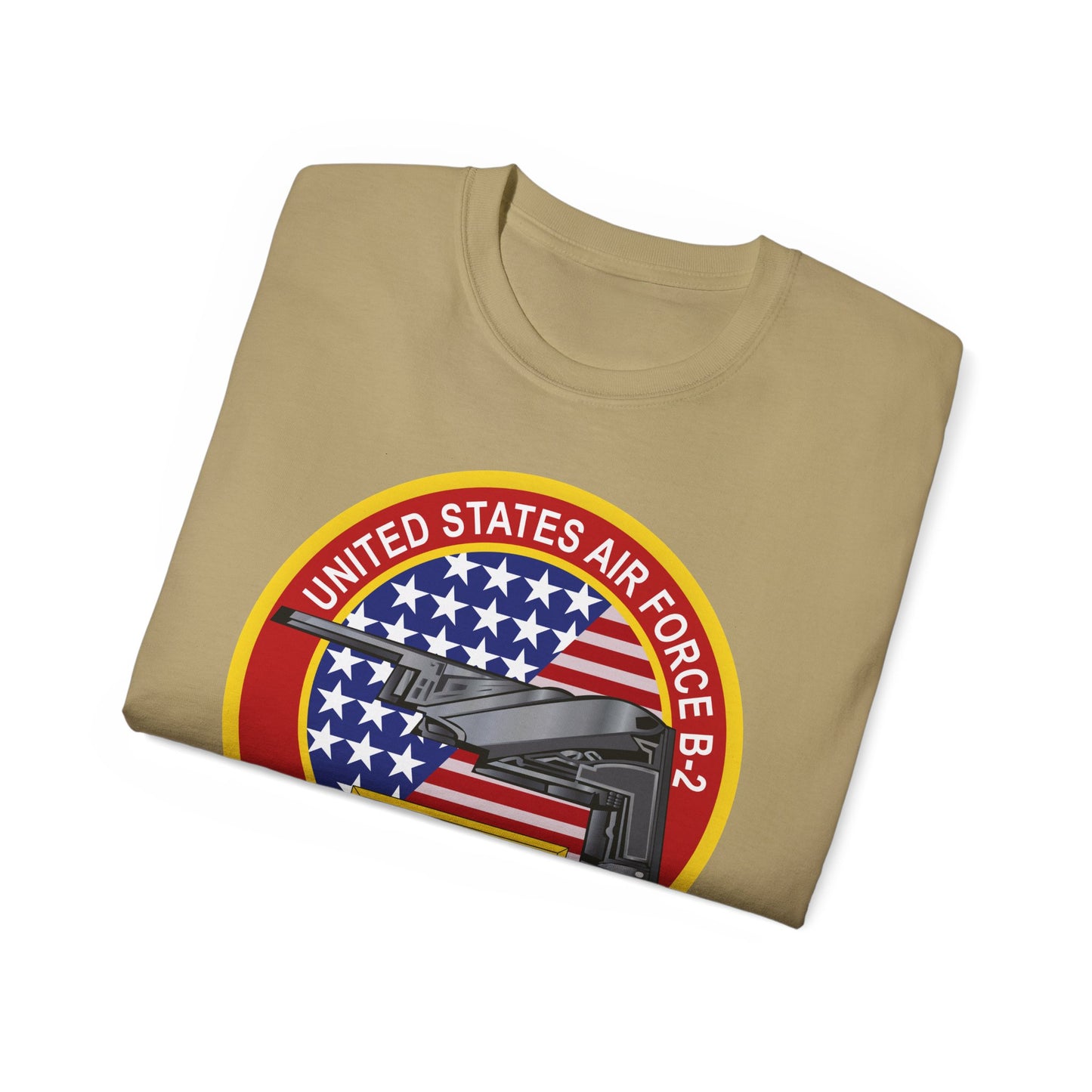 Unisex Ultra Cotton Tee - USAF - B2 - Spirit - Stealth Bomber wo Txt