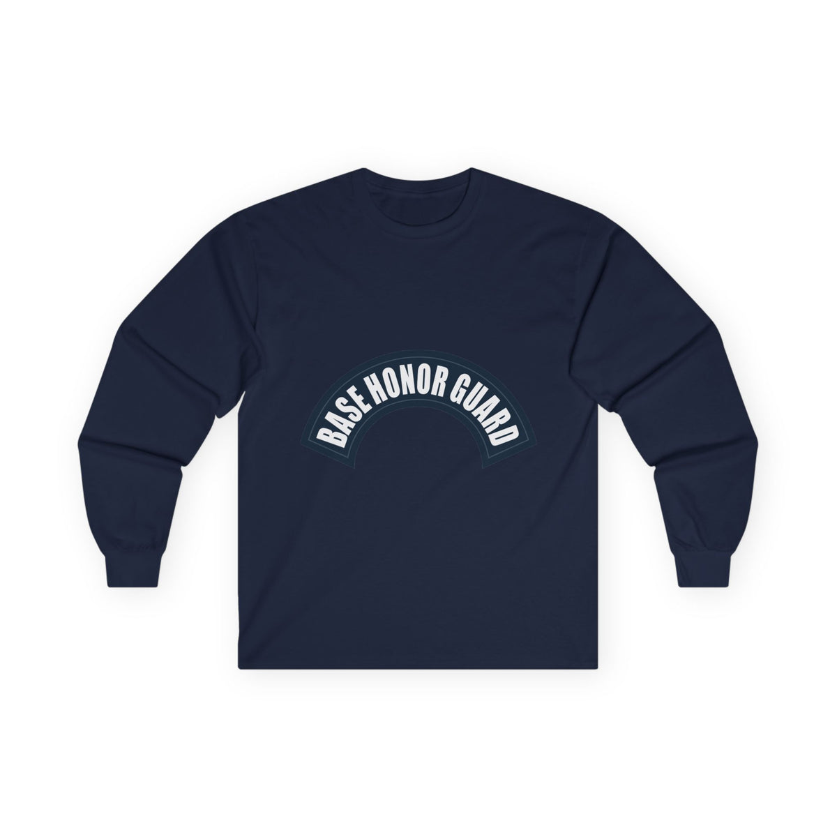 Unisex Ultra Cotton Long Sleeve Tee - USAF - Base Honor Guard Tab - V2