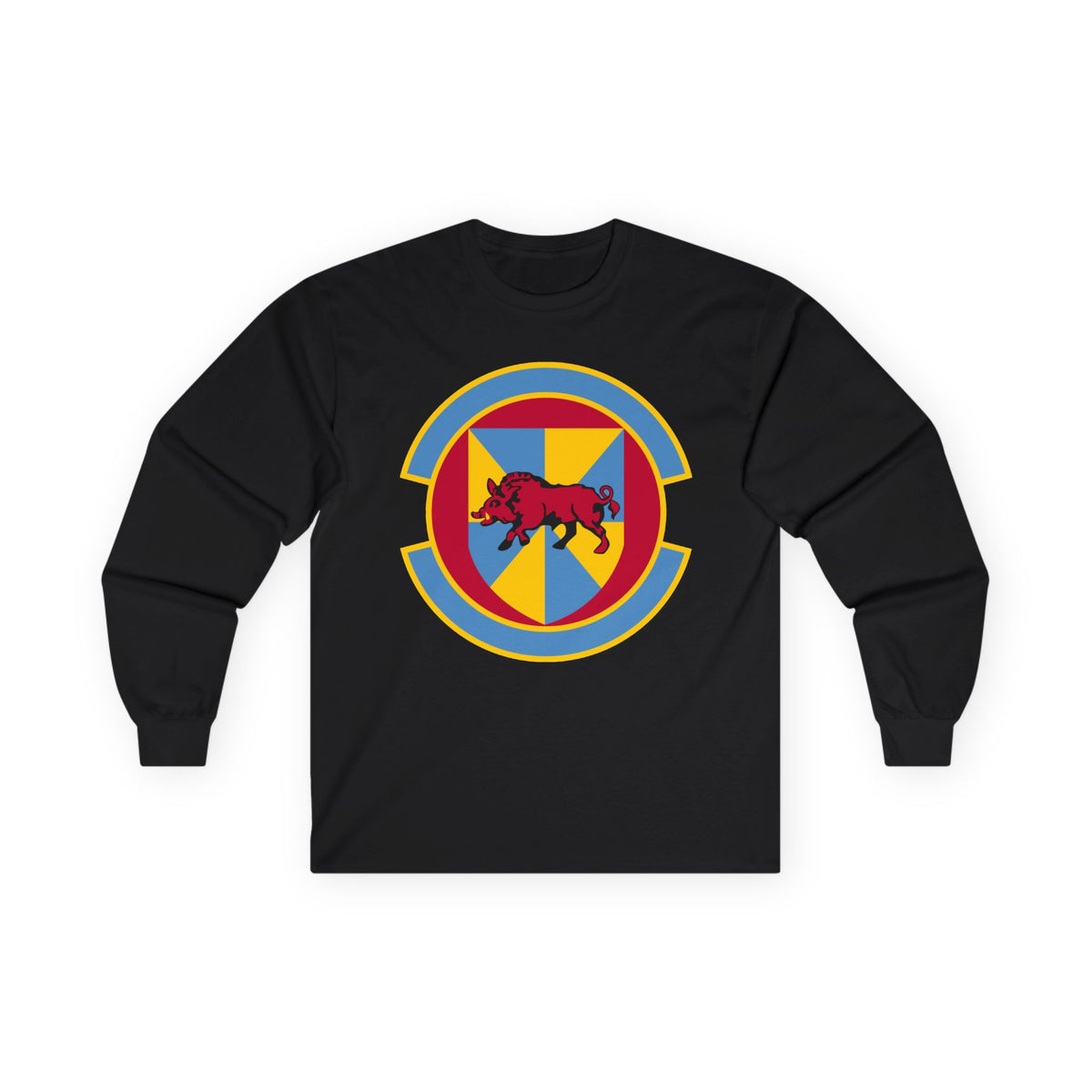 Unisex Ultra Cotton Long Sleeve Tee - USAF - 12th Force Support Squadron wo txt