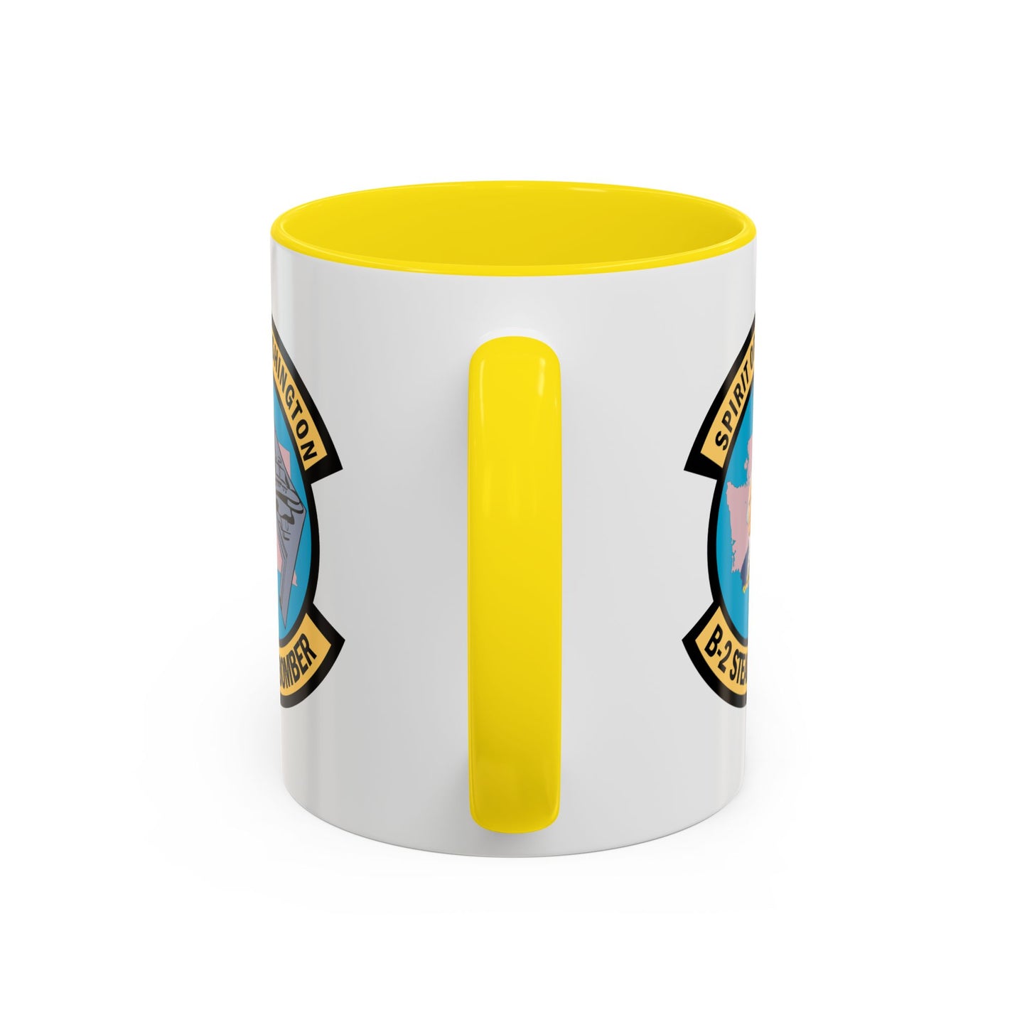 Accent Coffee Mug (11oz & 15oz) - USAF - B2 - Spirit of Washington - Stealth Bomber wo txt X 300