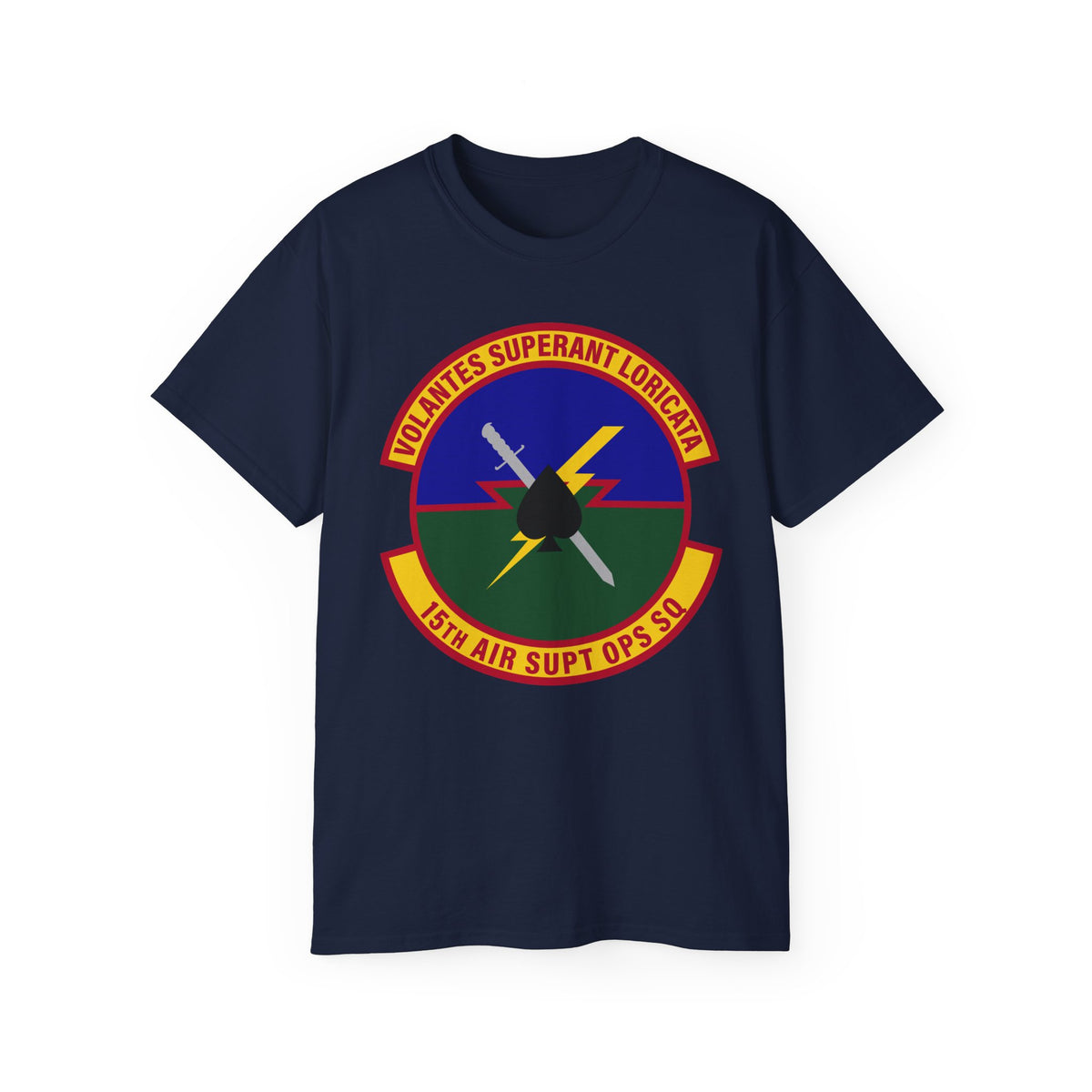 Unisex Ultra Cotton Tee - USAF - 15th Air Support Operations Squadron wo txt