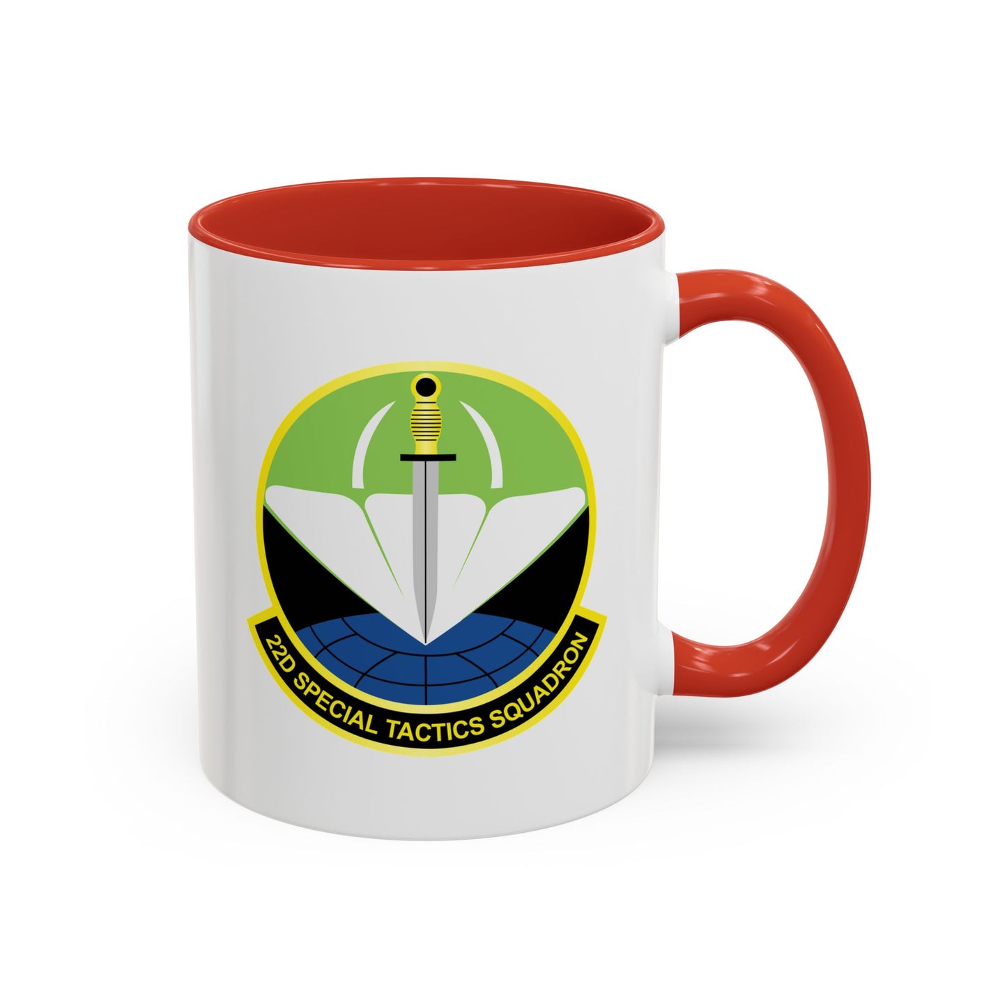 Accent Coffee Mug (11oz & 15oz) -USAF - 22nd Special Tactics Squadron  wo Txt X 300