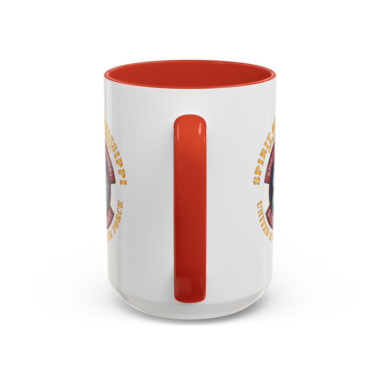 Accent Coffee Mug (11oz & 15oz) - USAF - B2 - Spirit of Mississippi - Stealth Bomber X 300