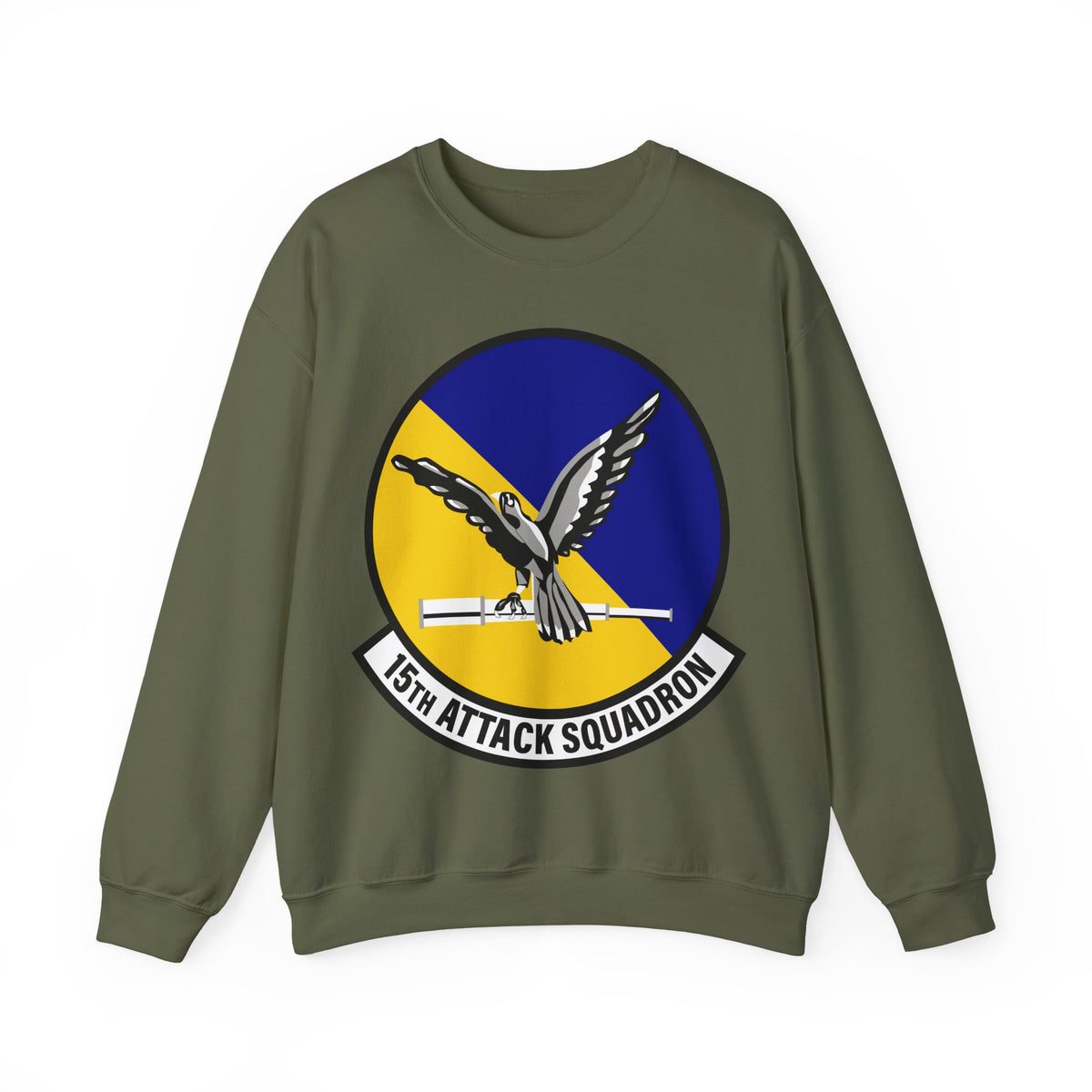 Crewneck Sweatshirt - USAF - 15th Attack Squadron wo txt