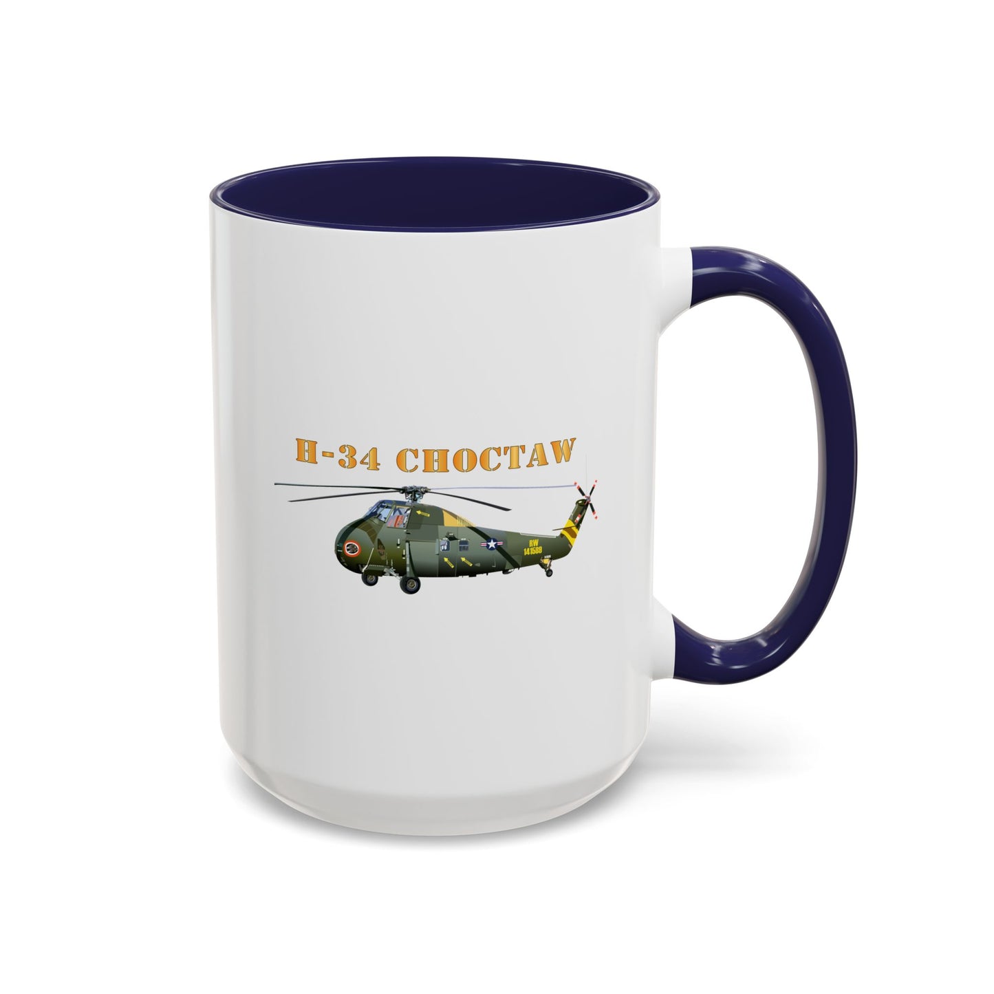 Accent Coffee Mug (11oz & 15oz) - H-34 Choctaw with Txt X 300