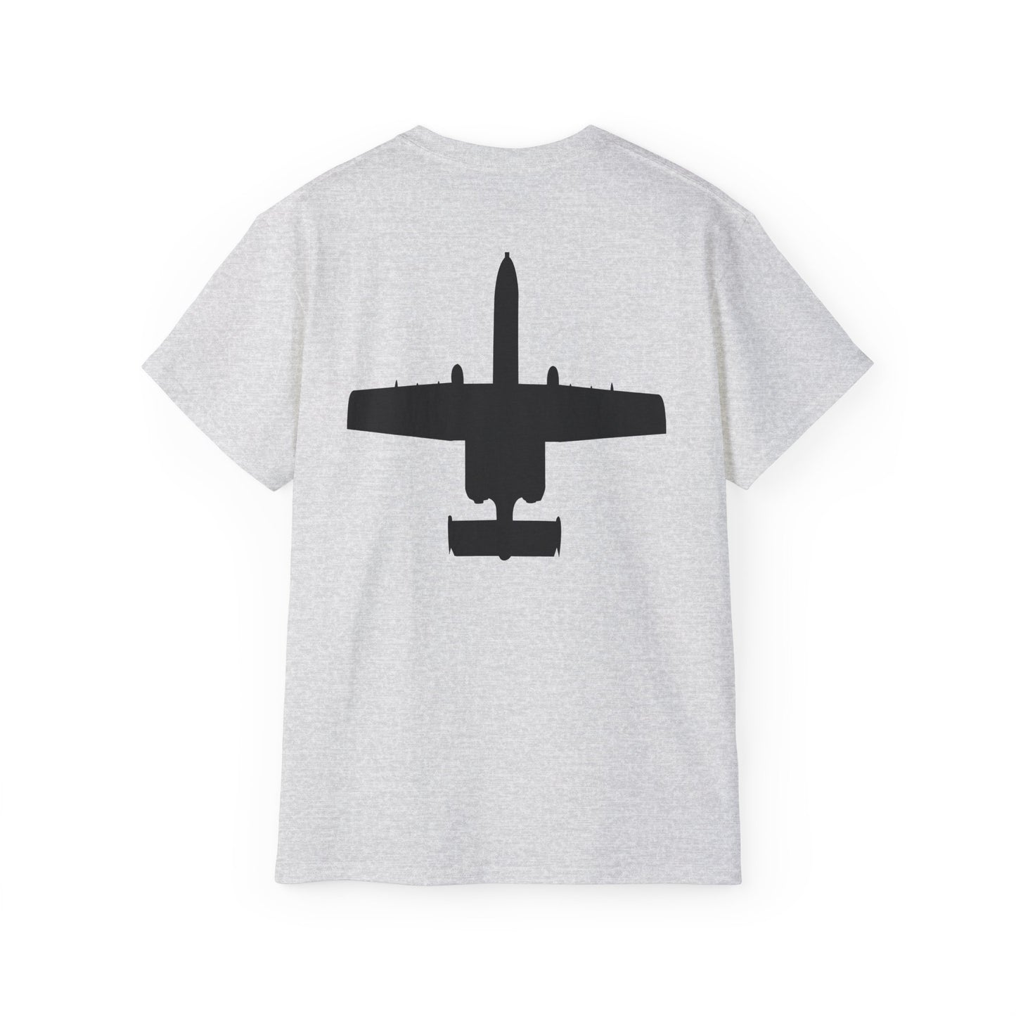 Unisex Ultra Cotton Tee - Aircraft - USAF - A-10 Thunderbolt II - Top - Silhouette X 300