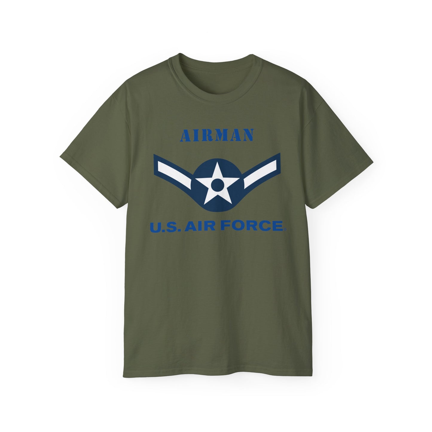 Unisex Ultra Cotton Tee - USAF - Airman (E2) - 2020 - US Air Force w Text X 300
