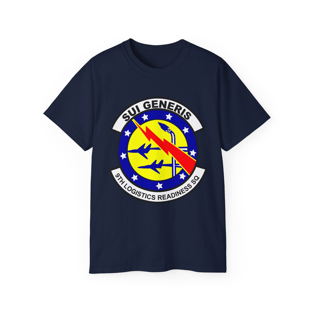 Unisex Ultra Cotton Tee - USAF - 9th Logistics Readiness Squadron wo txt X 300