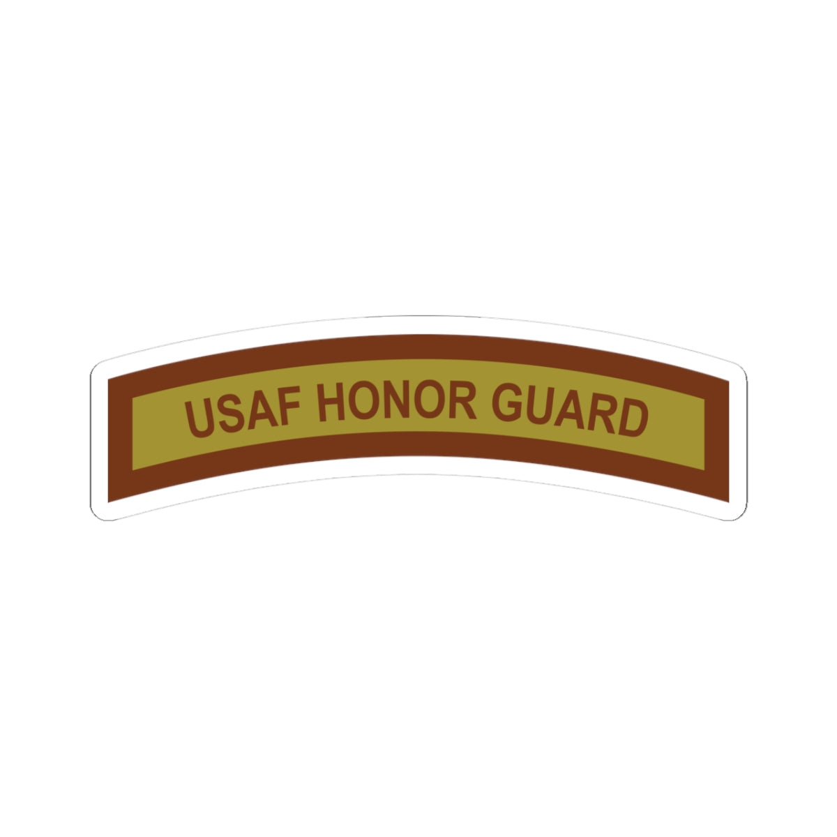 Kiss-Cut Stickers - USAF - Honor Guard Tab