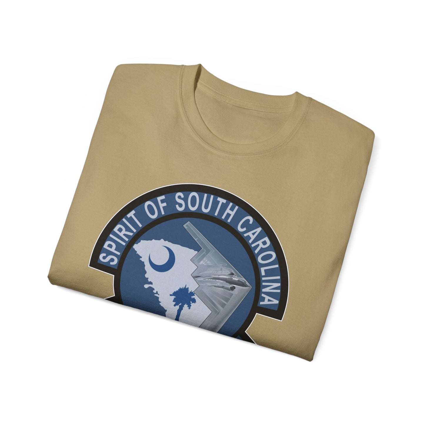 Unisex Ultra Cotton Tee - USAF - B2 - Spirit of South Carolina Stealth Bomber wo Txt X 300