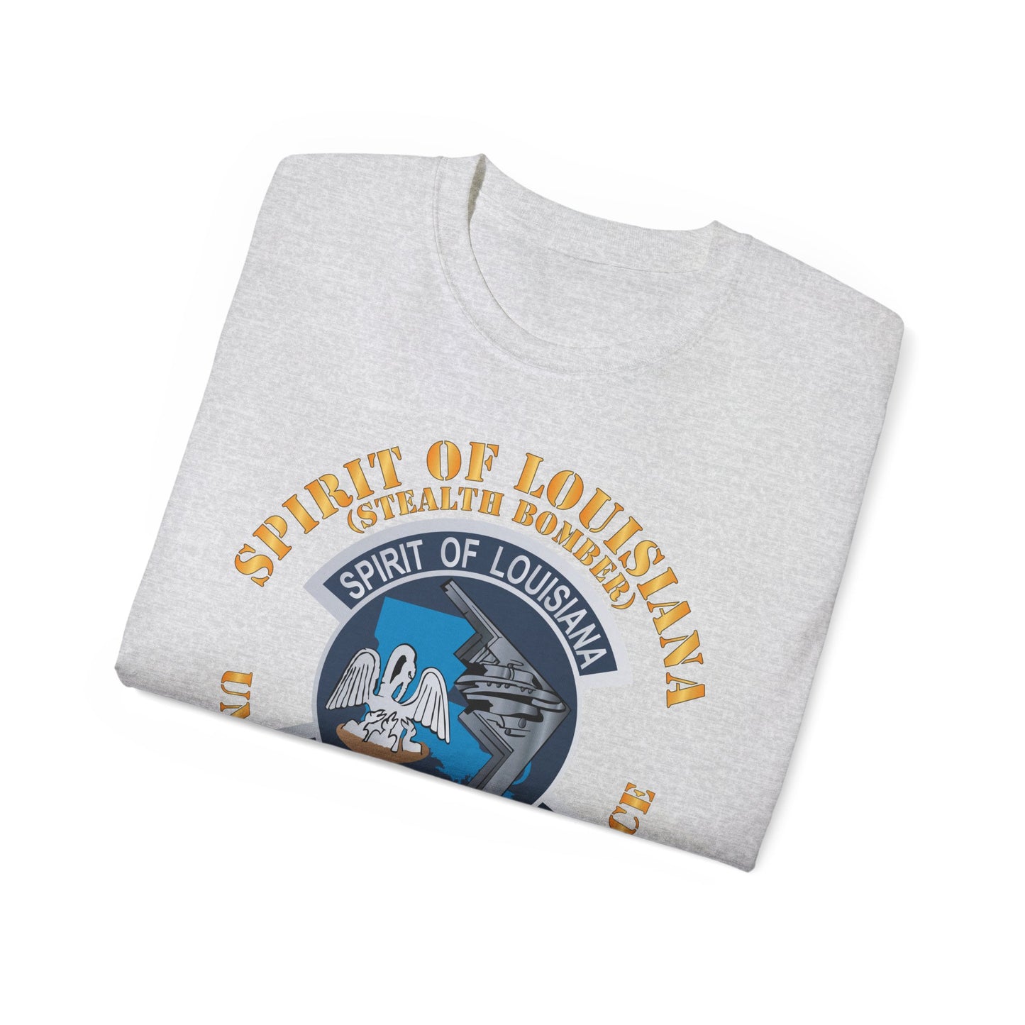 Unisex Ultra Cotton Tee - USAF - B2 - Spirit of Louisiana - Stealth Bomber X 300