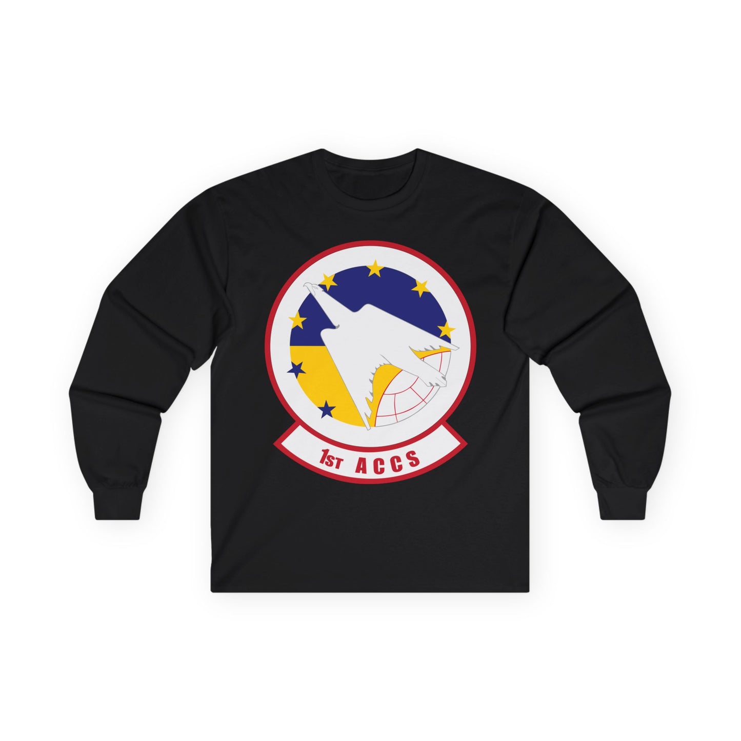 Unisex Ultra Cotton Long Sleeve Tee - USAF - 1st Airborne Command Control Squadron (ACC) wo txt X 300